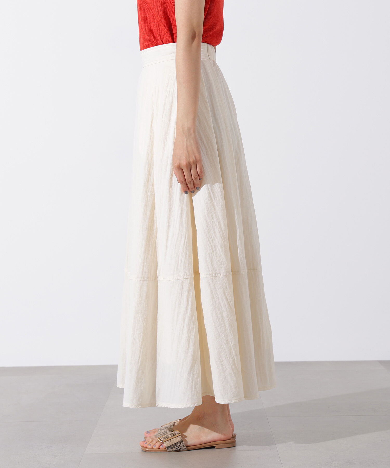  「ボリュームフレアスカート」|スカート|