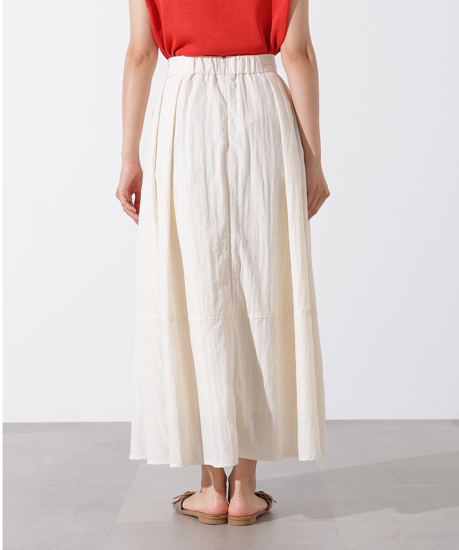  「ボリュームフレアスカート」|スカート|