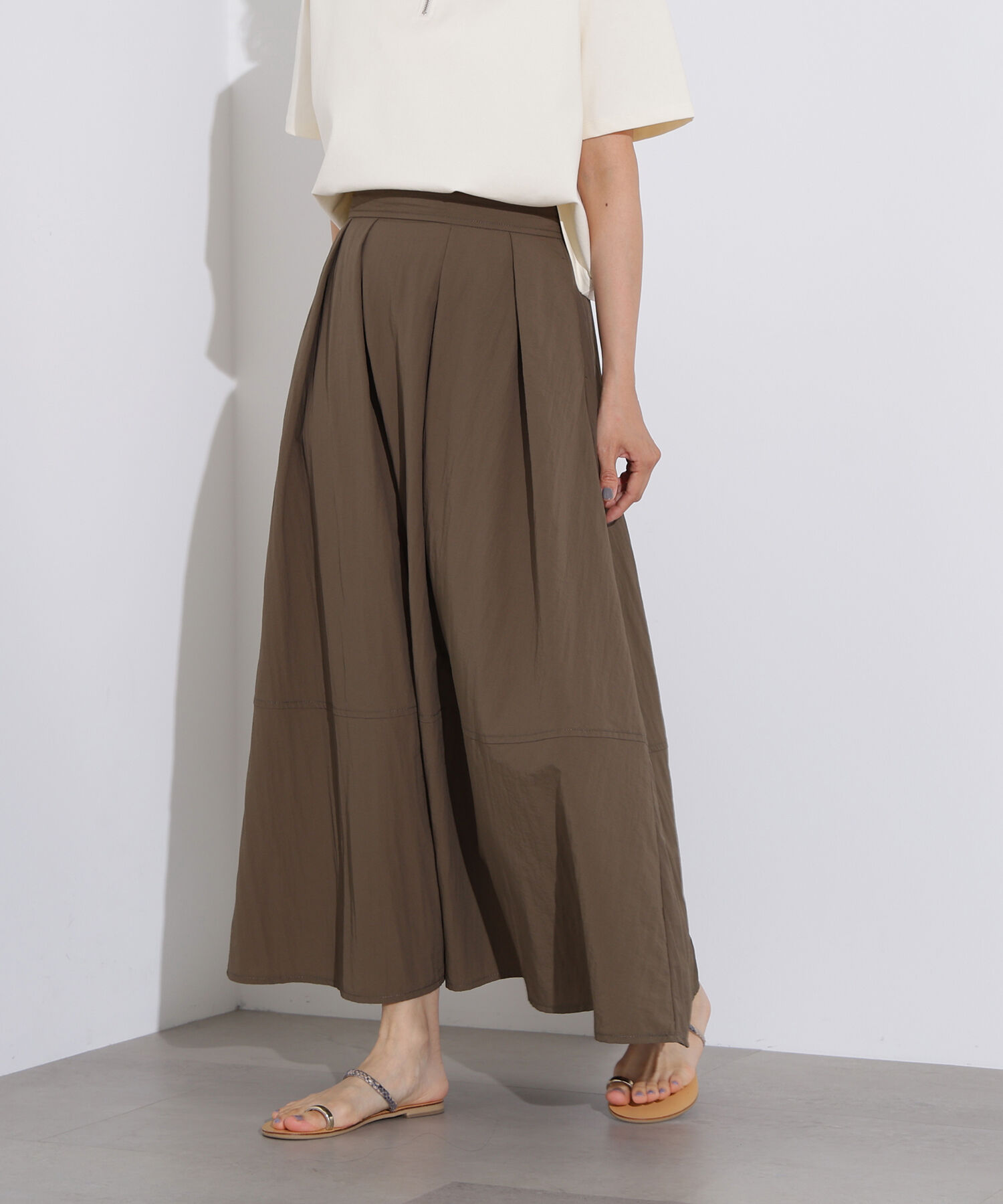  「ボリュームフレアスカート」|スカート|