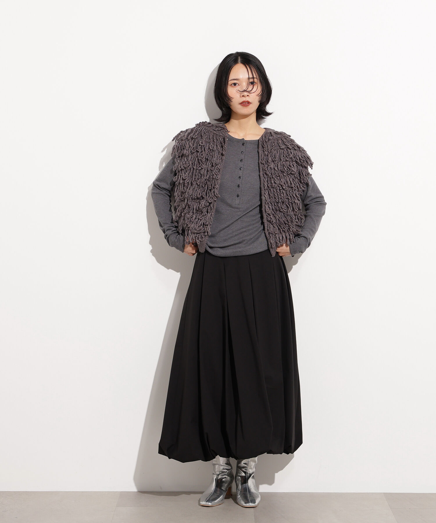  「バルーンタックスカート」|スカート|