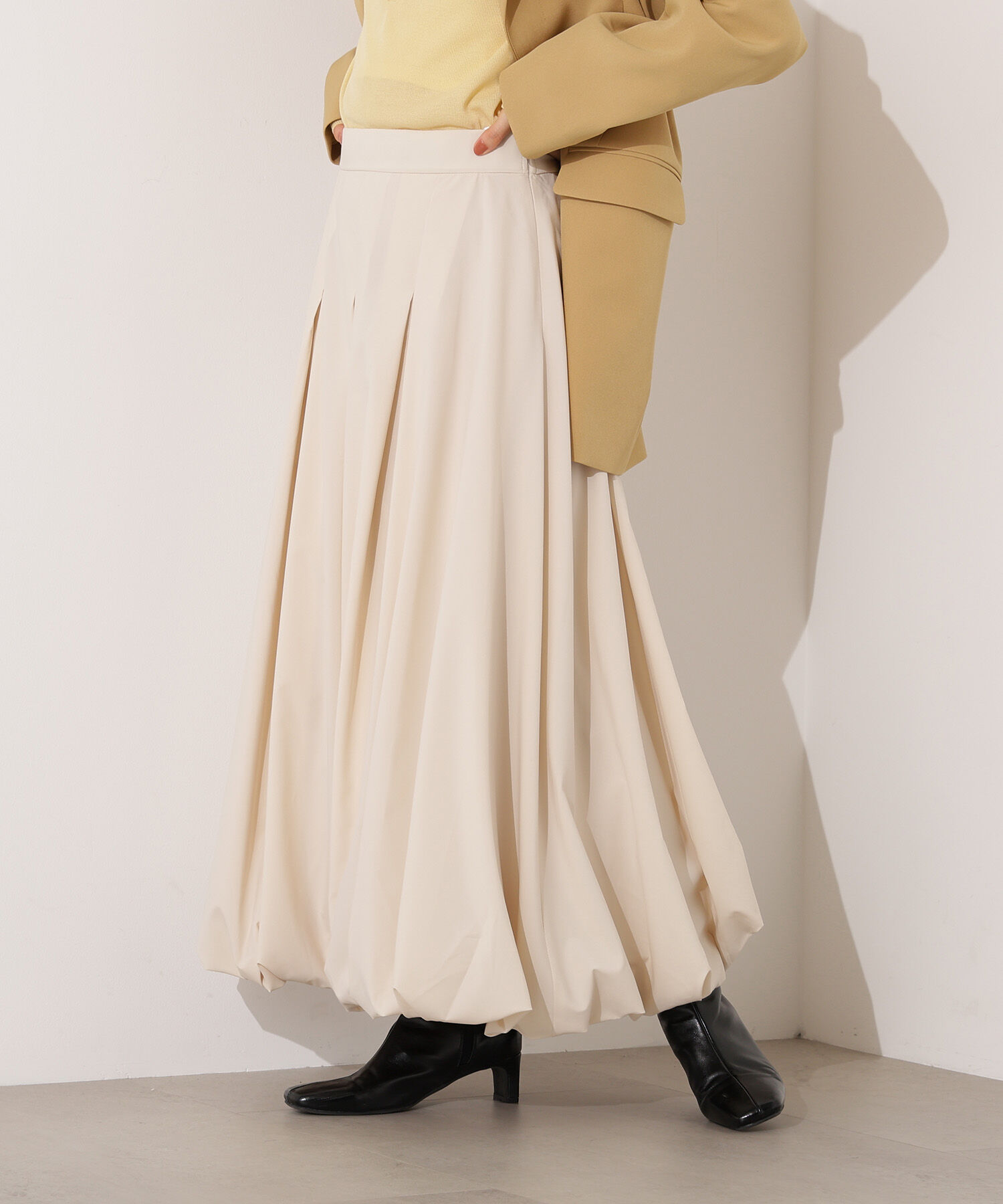  「バルーンタックスカート」|スカート|