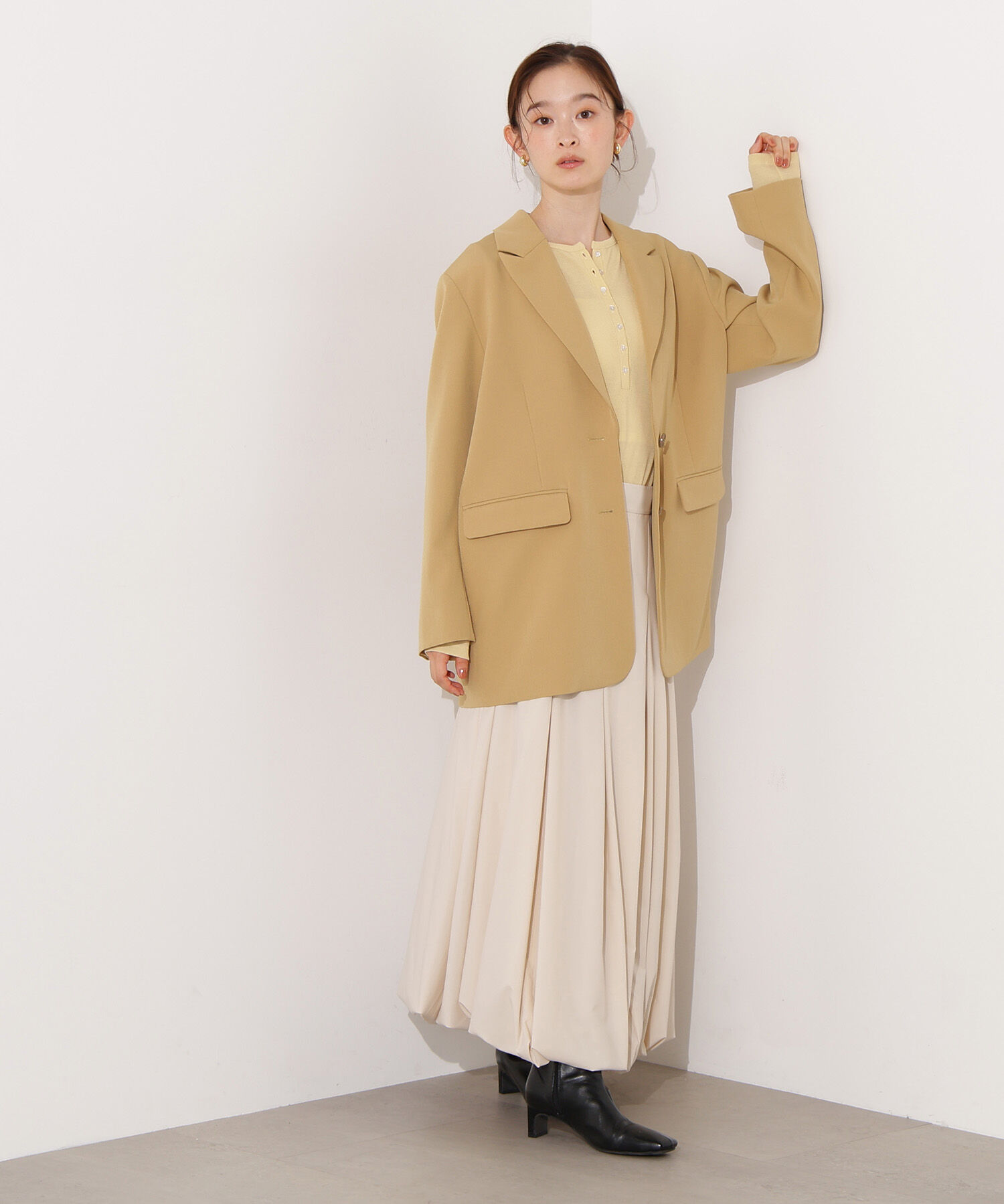  「バルーンタックスカート」|スカート|