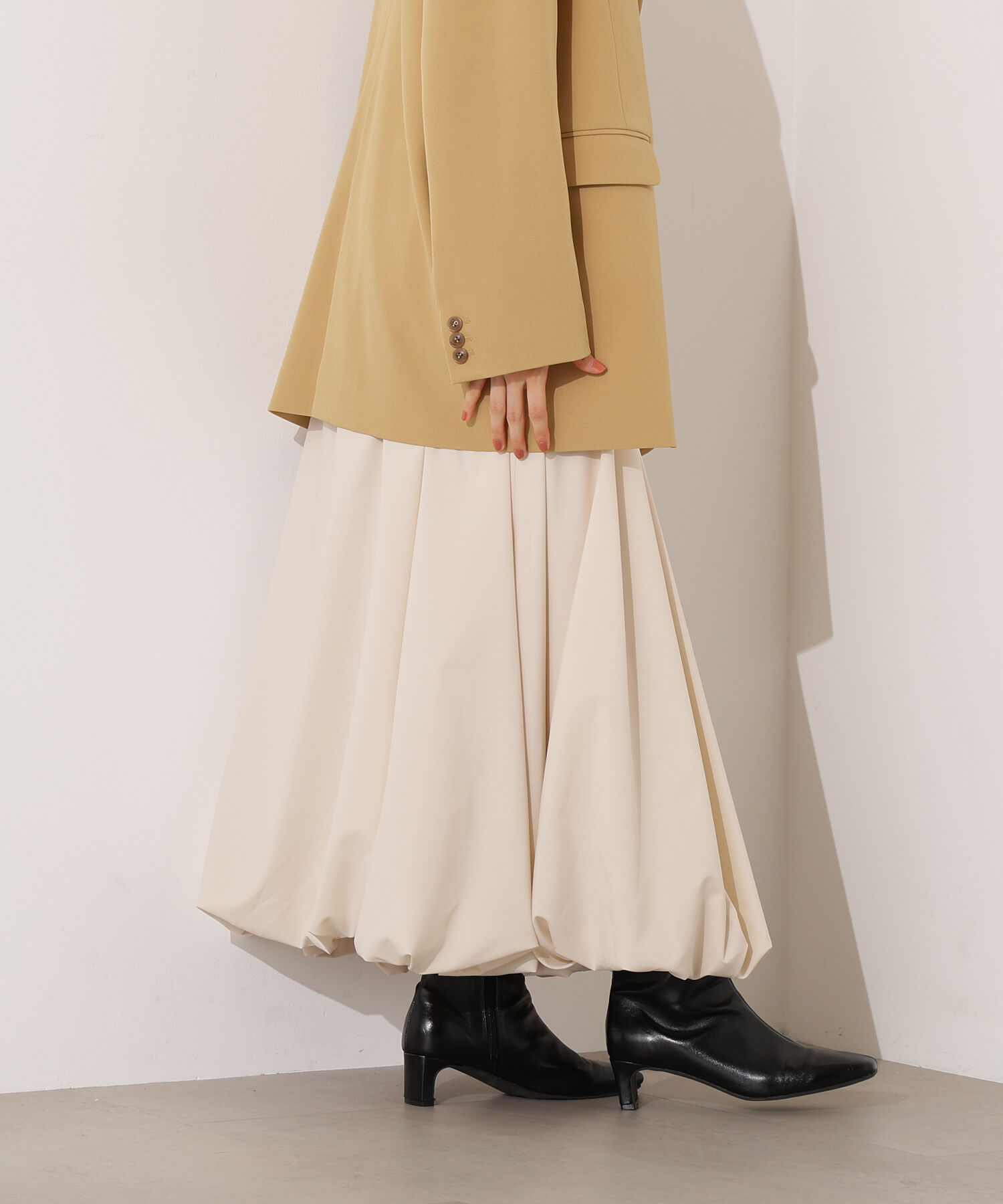  「バルーンタックスカート」|スカート|