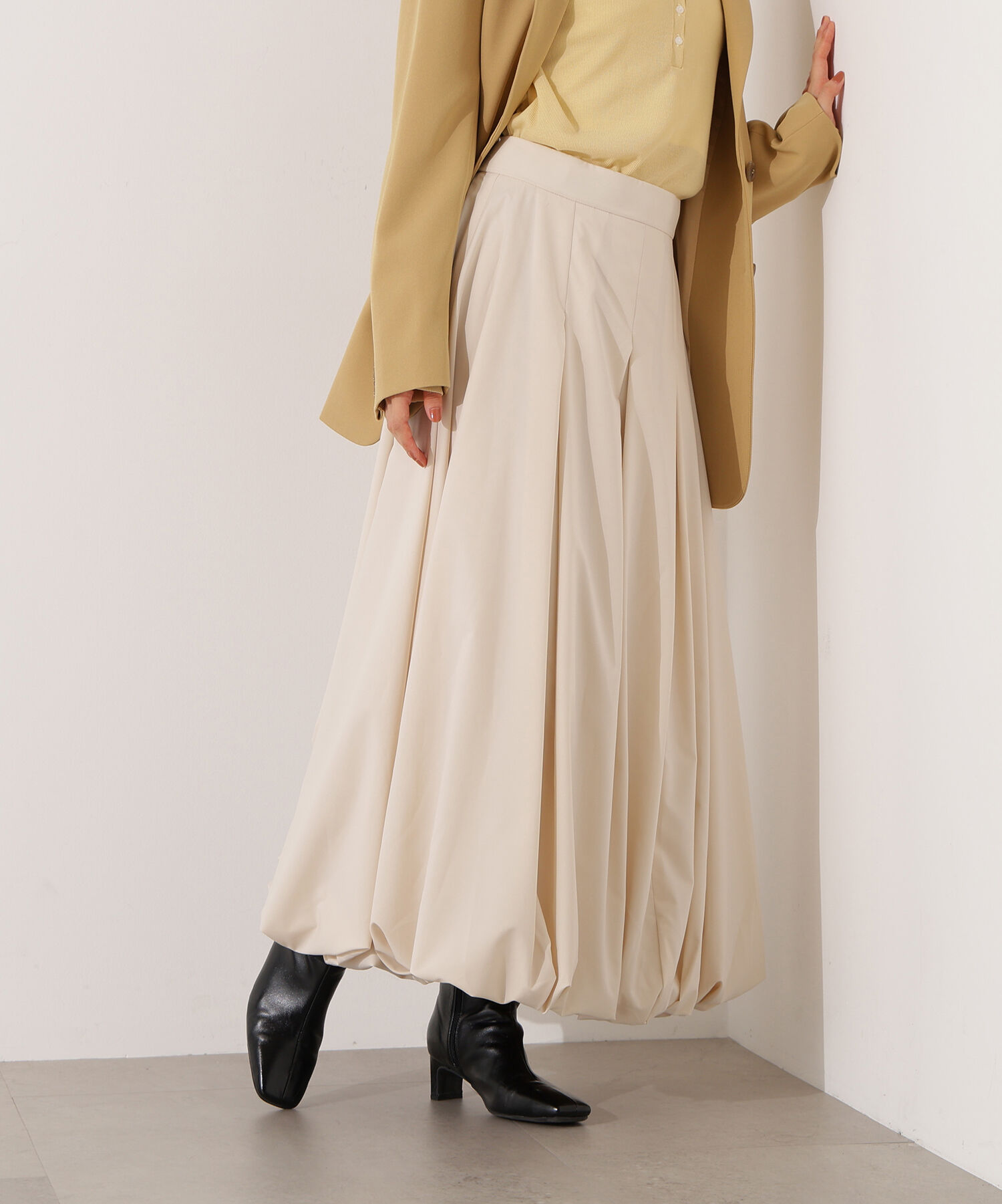  「バルーンタックスカート」|スカート|