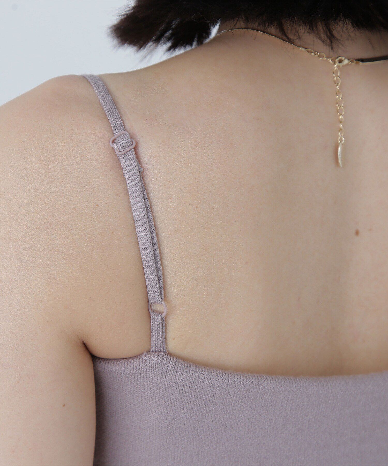  「フェザーニットセットキャミワンピース」|ワンピース|