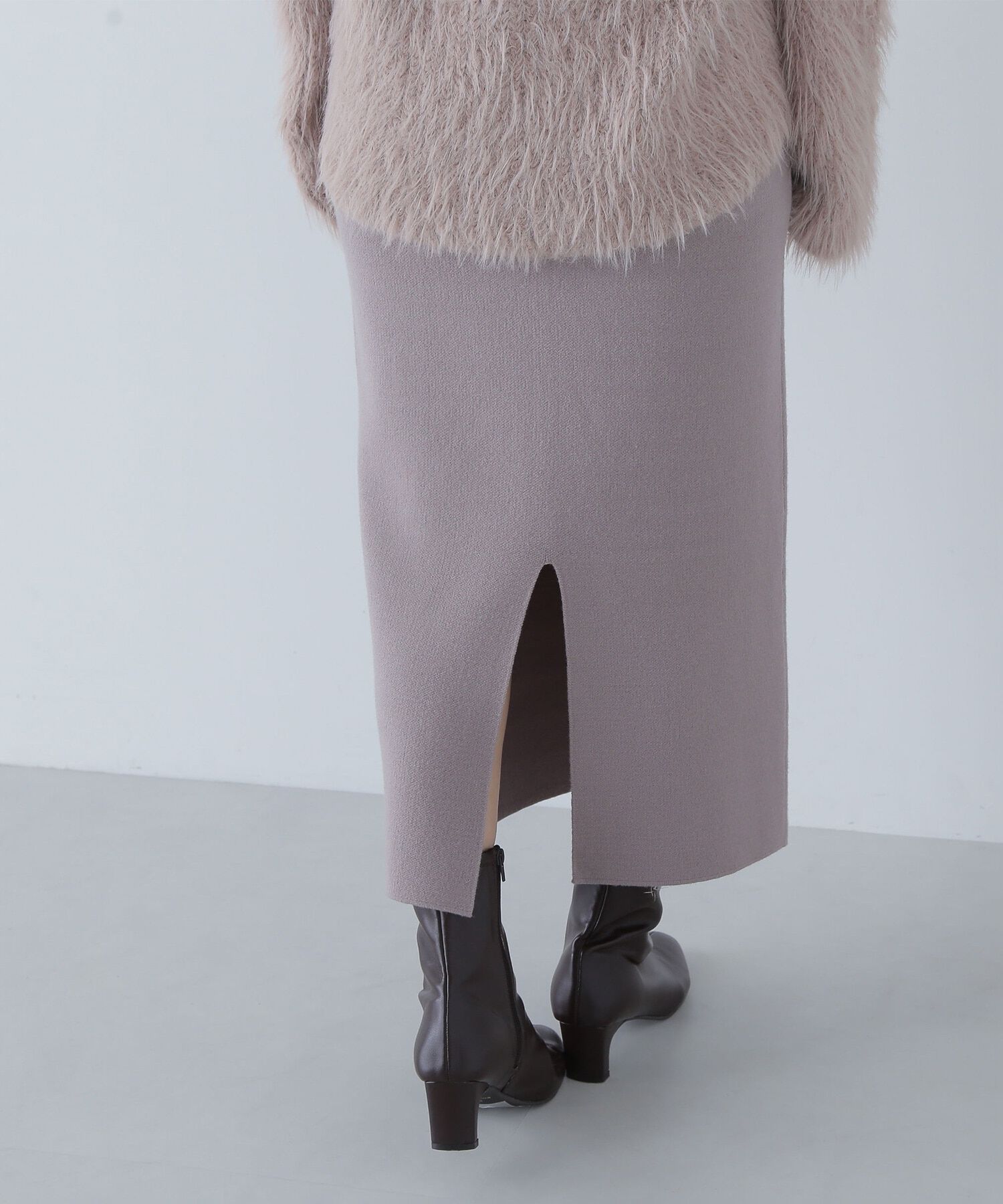  「フェザーニットセットキャミワンピース」|ワンピース|