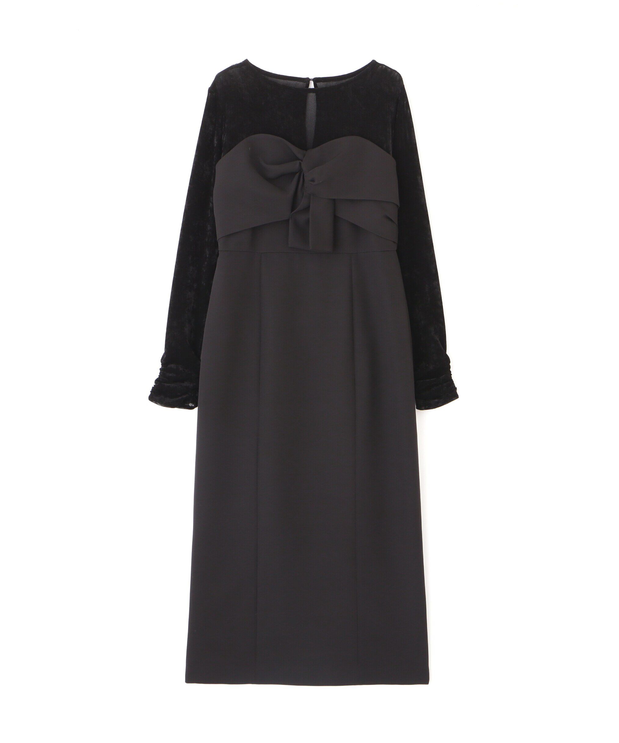  「ベロアドッキングナローワンピース」|ワンピース|