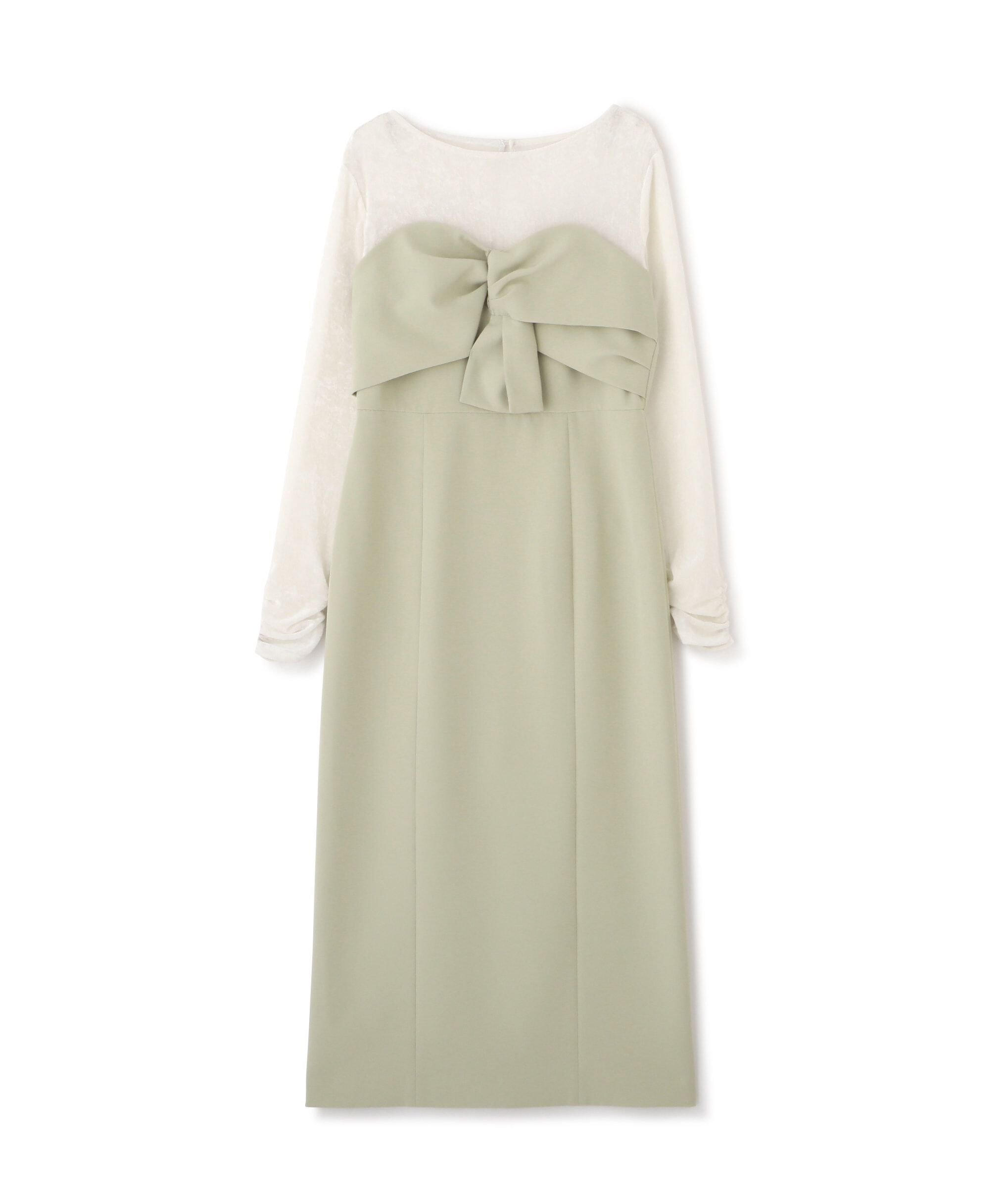  「ベロアドッキングナローワンピース」|ワンピース|