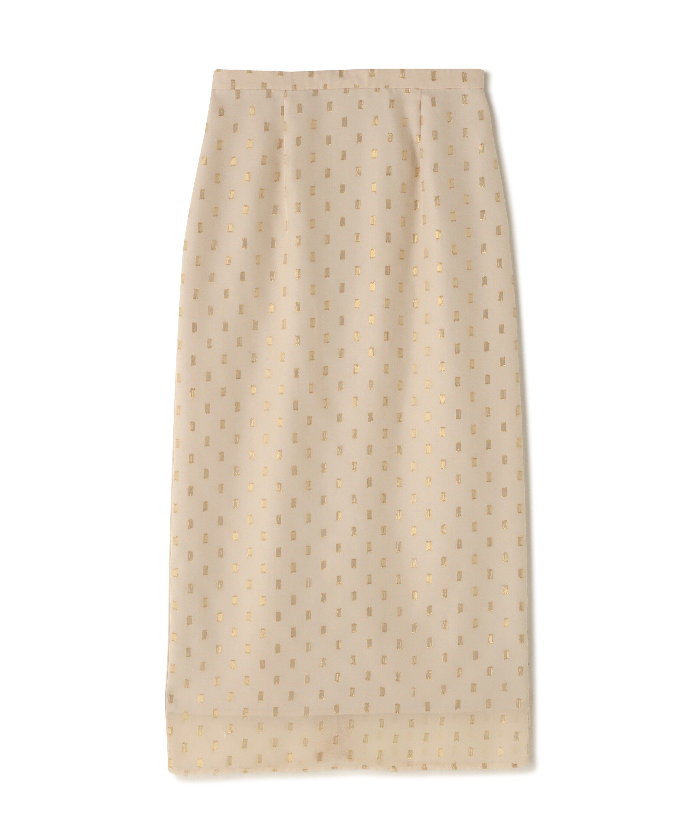  「シアーラメジャガード SETUP ナロースカート」|スカート|