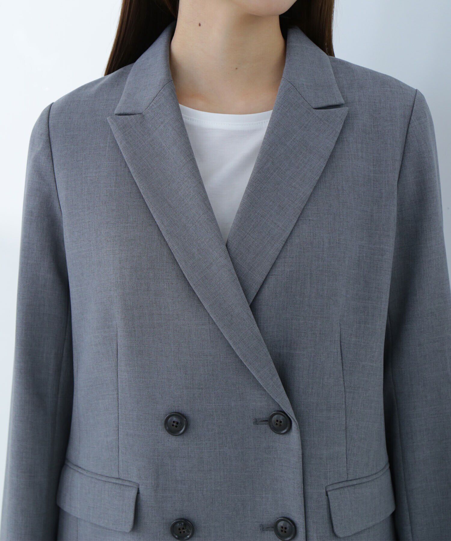  「クラッシー SETUP ダブルブレストジャケット」|その他|