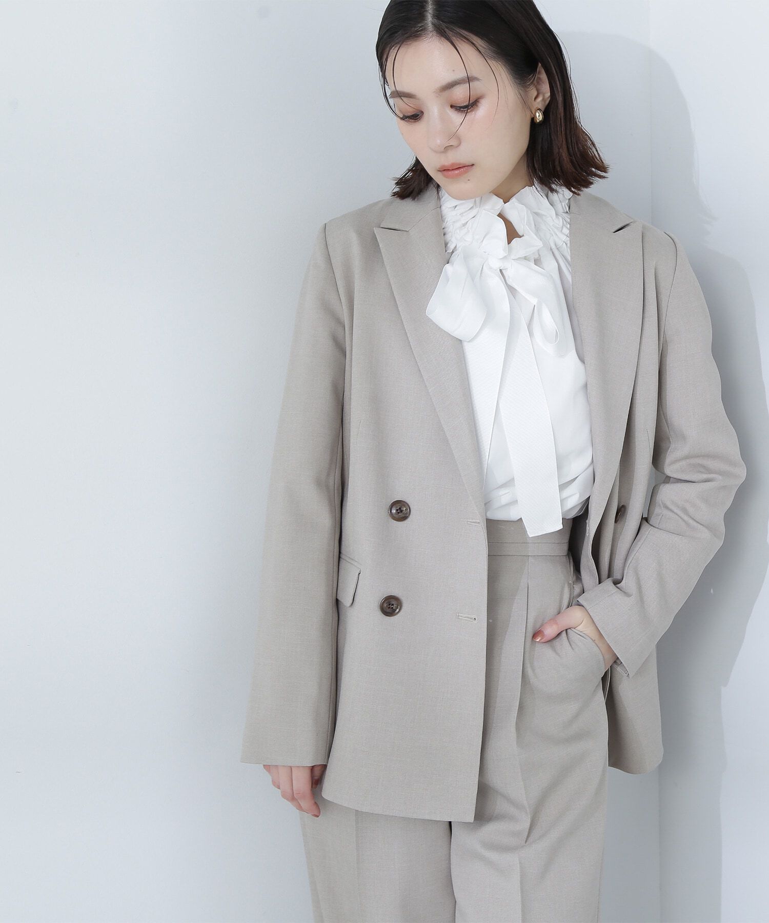  「クラッシー SETUP ダブルブレストジャケット」|その他|サンドベージ