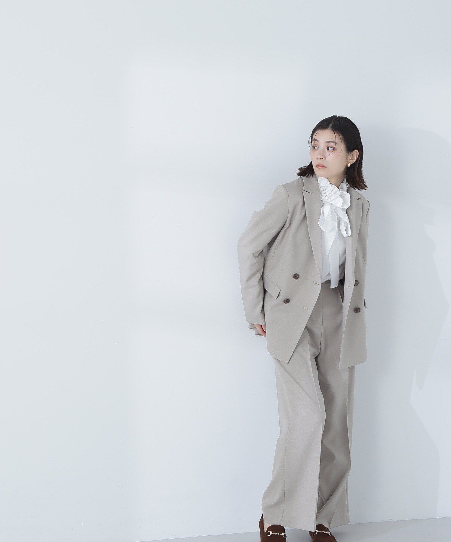  「クラッシー SETUP ダブルブレストジャケット」|その他|