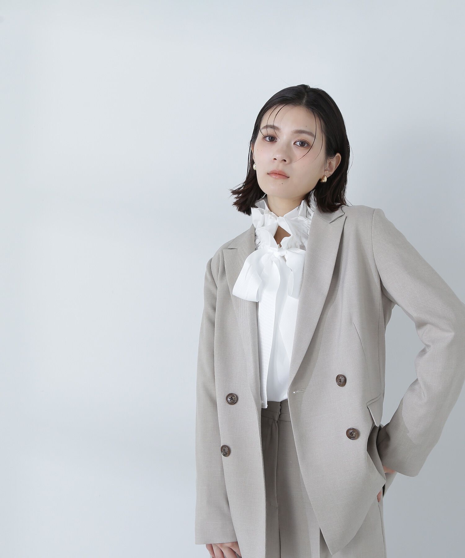  「クラッシー SETUP ダブルブレストジャケット」|その他|