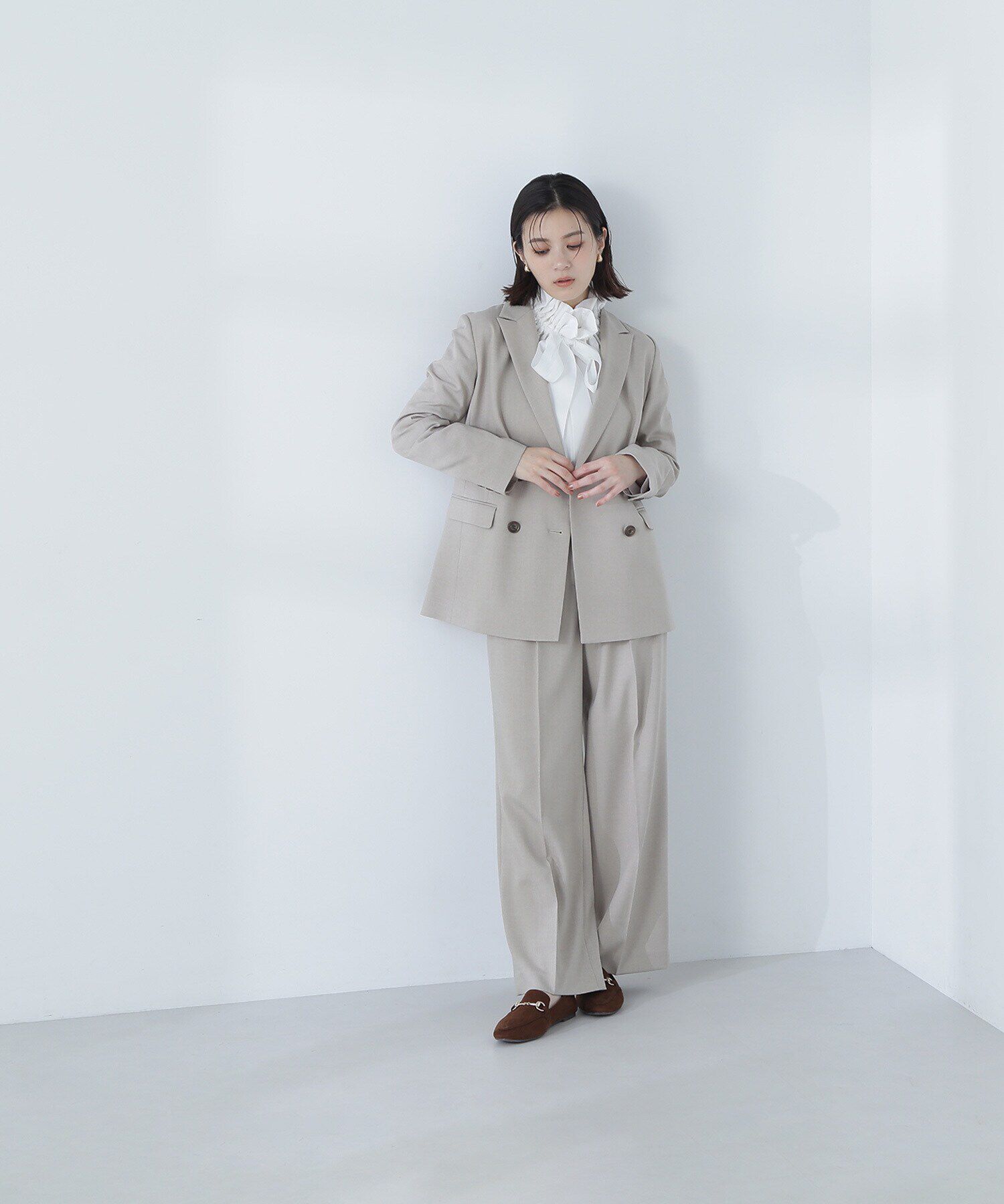  「クラッシー SETUP ダブルブレストジャケット」|その他|