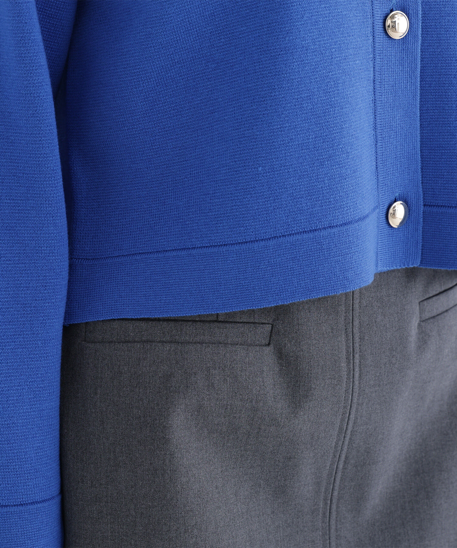  「ループカラーニットジャケット」|ニット・セーター|