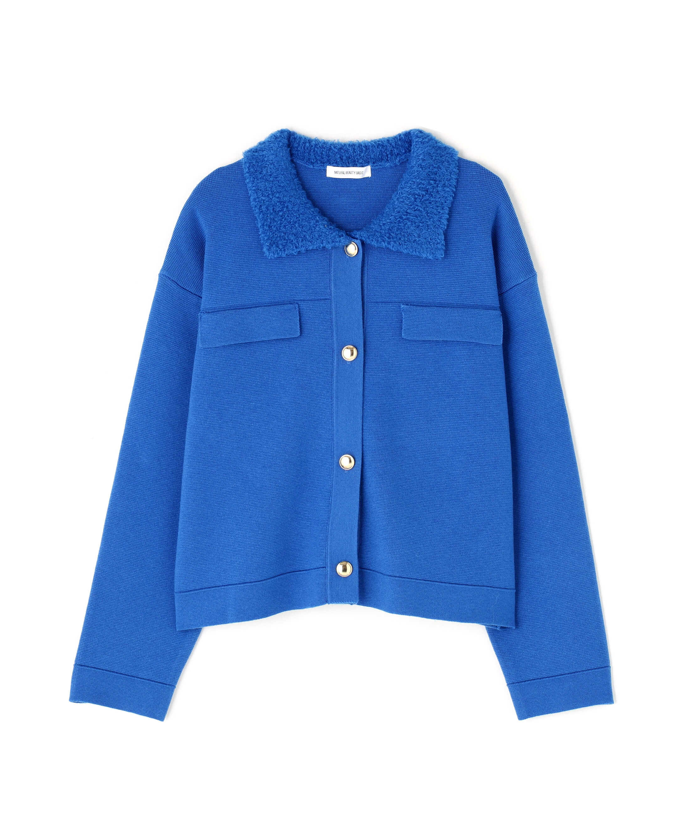  「ループカラーニットジャケット」|ニット・セーター|