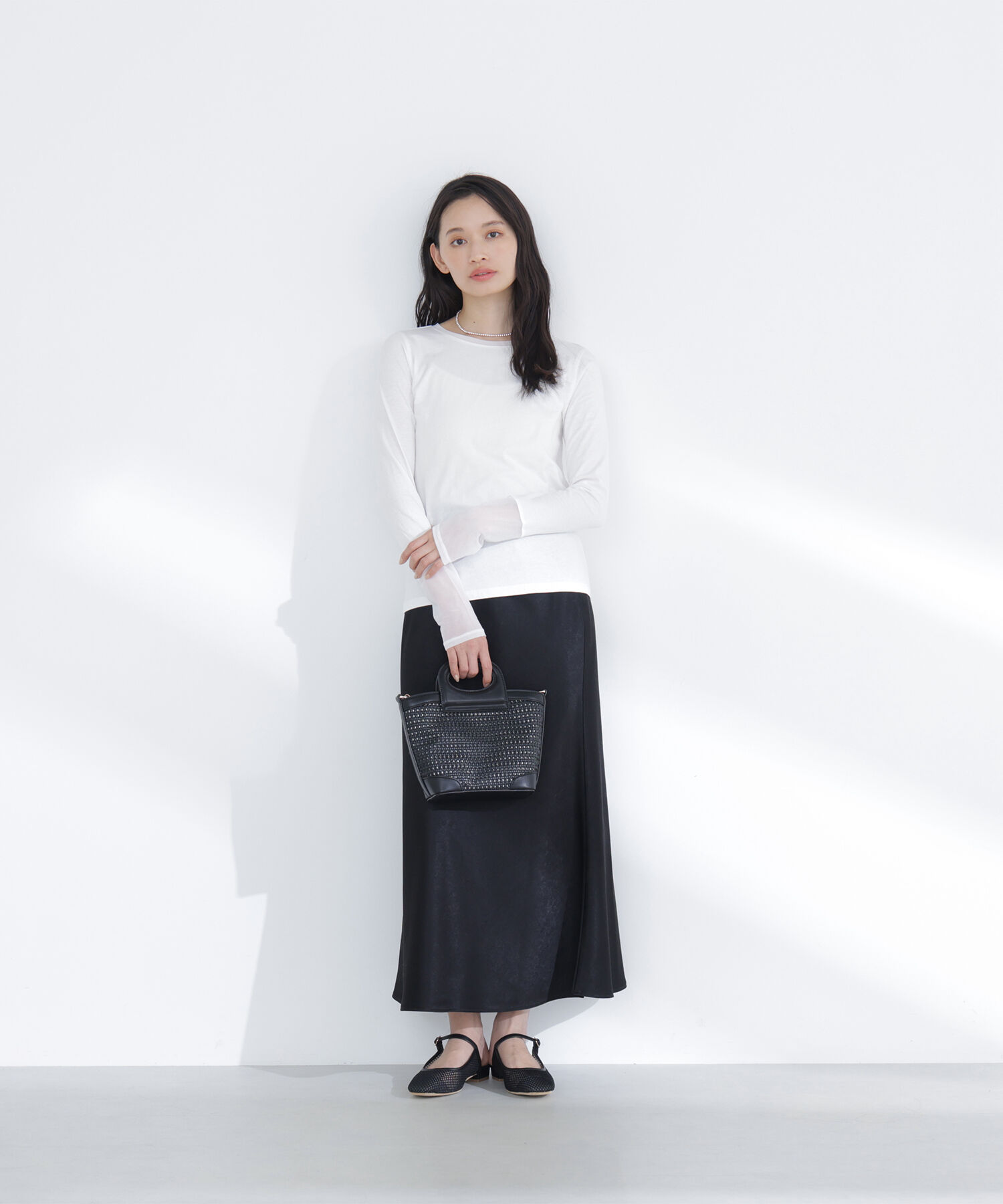  「シアーカフスカットソー」|Tシャツ・カットソー|