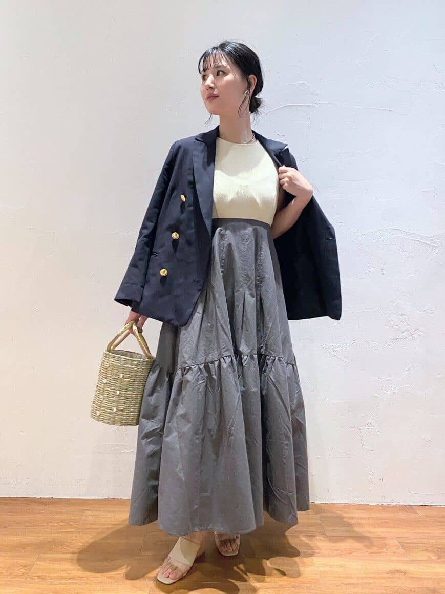  「ドッキングアウトカットフレアワンピース」|ワンピース|