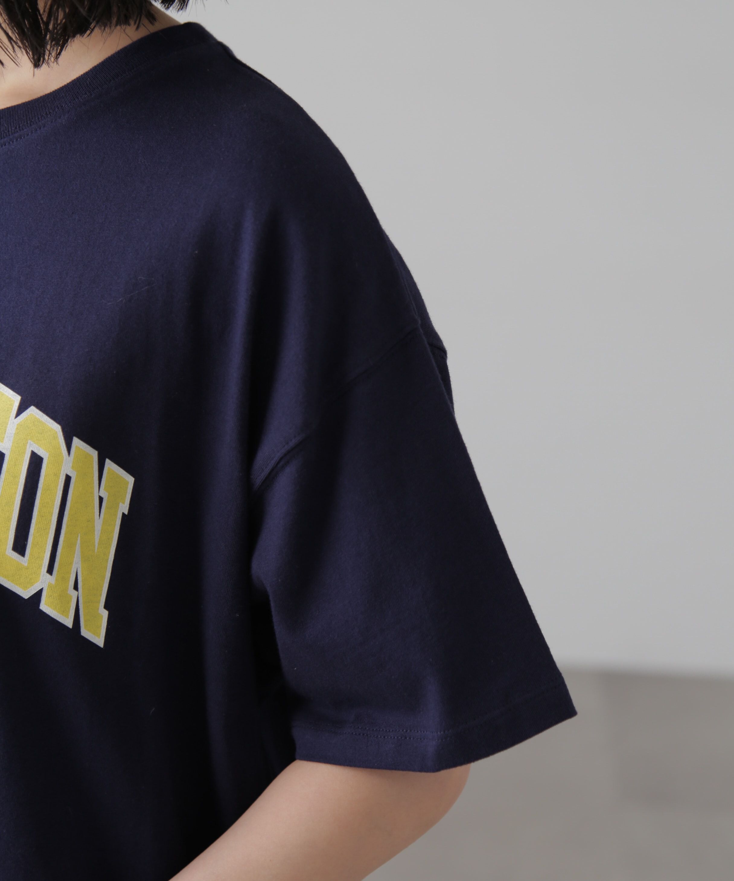  「カレッジロゴビッグTシャツ」|Tシャツ・カットソー|