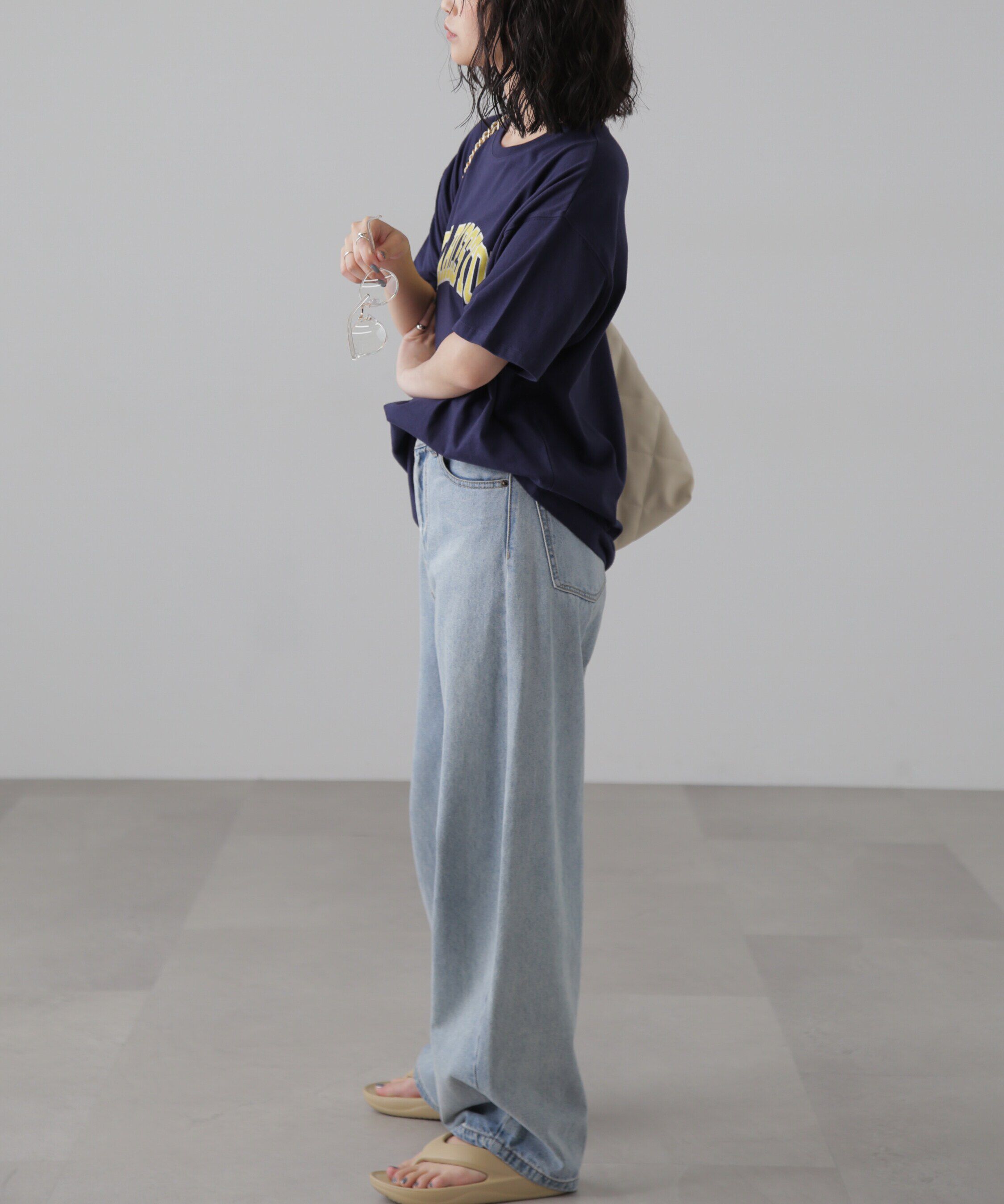  「カレッジロゴビッグTシャツ」|Tシャツ・カットソー|