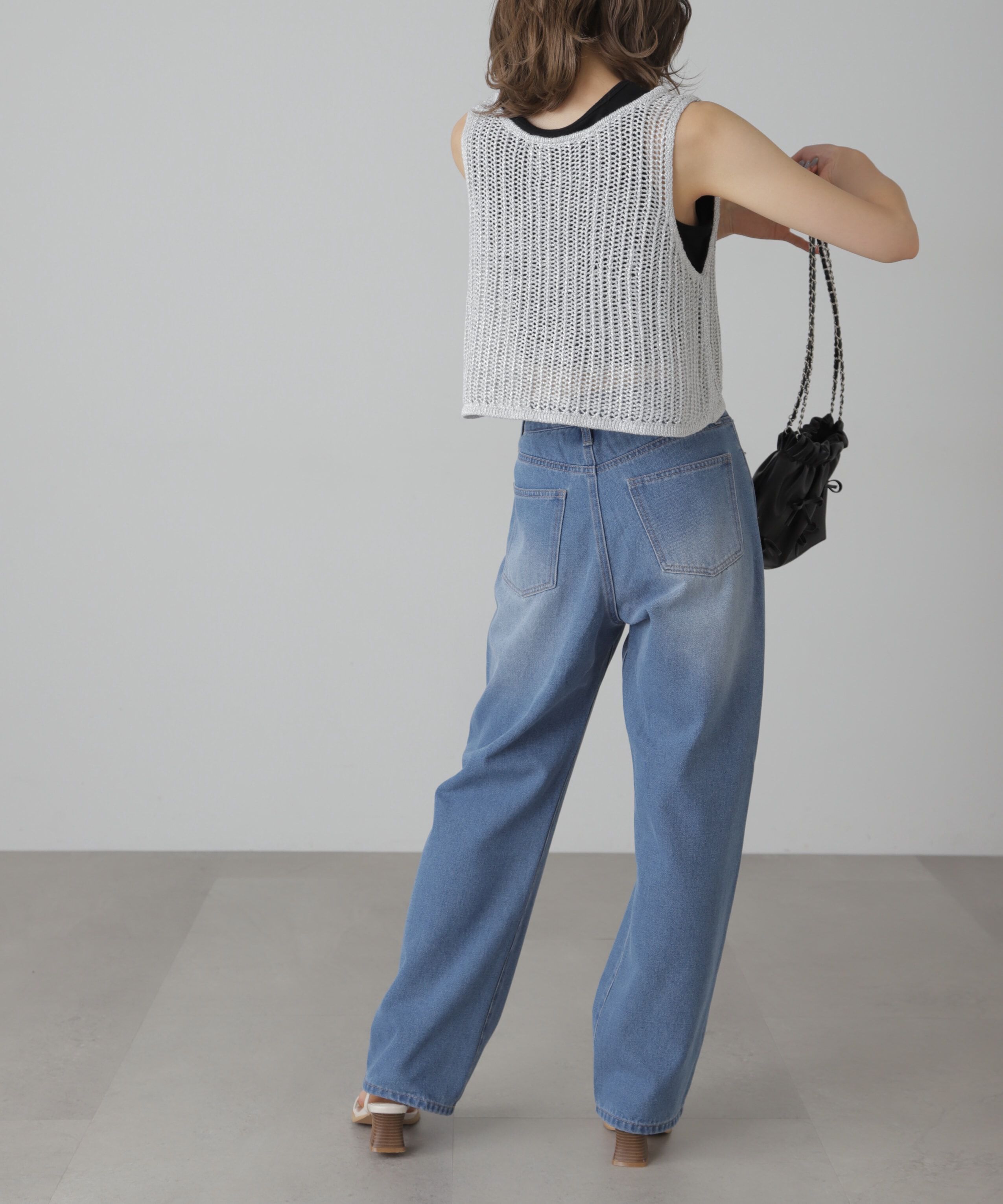  「[XS-Lサイズ展開]ストレートデニムパンツ」|その他|