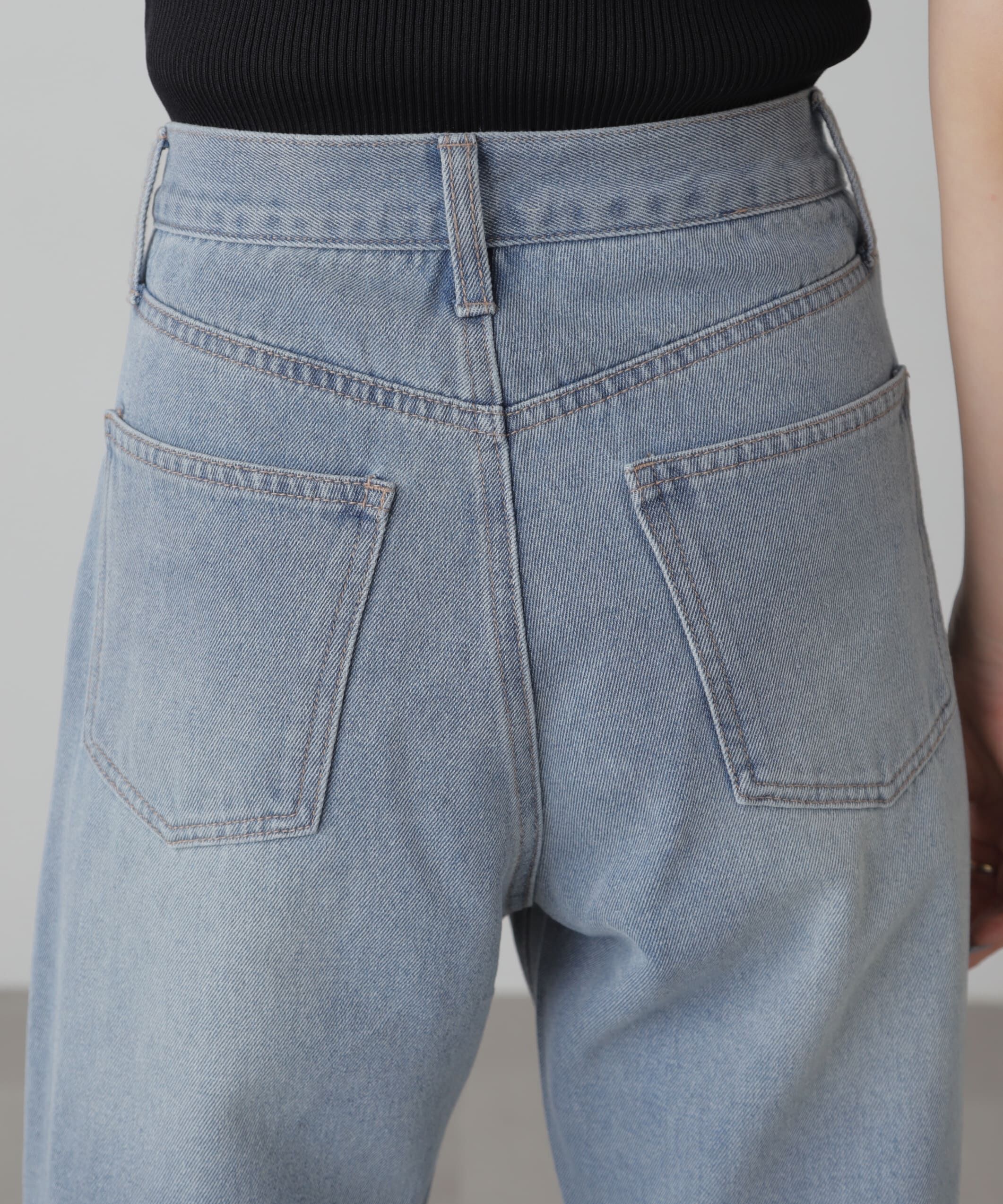  「[XS-Lサイズ展開]ストレートデニムパンツ」|その他|