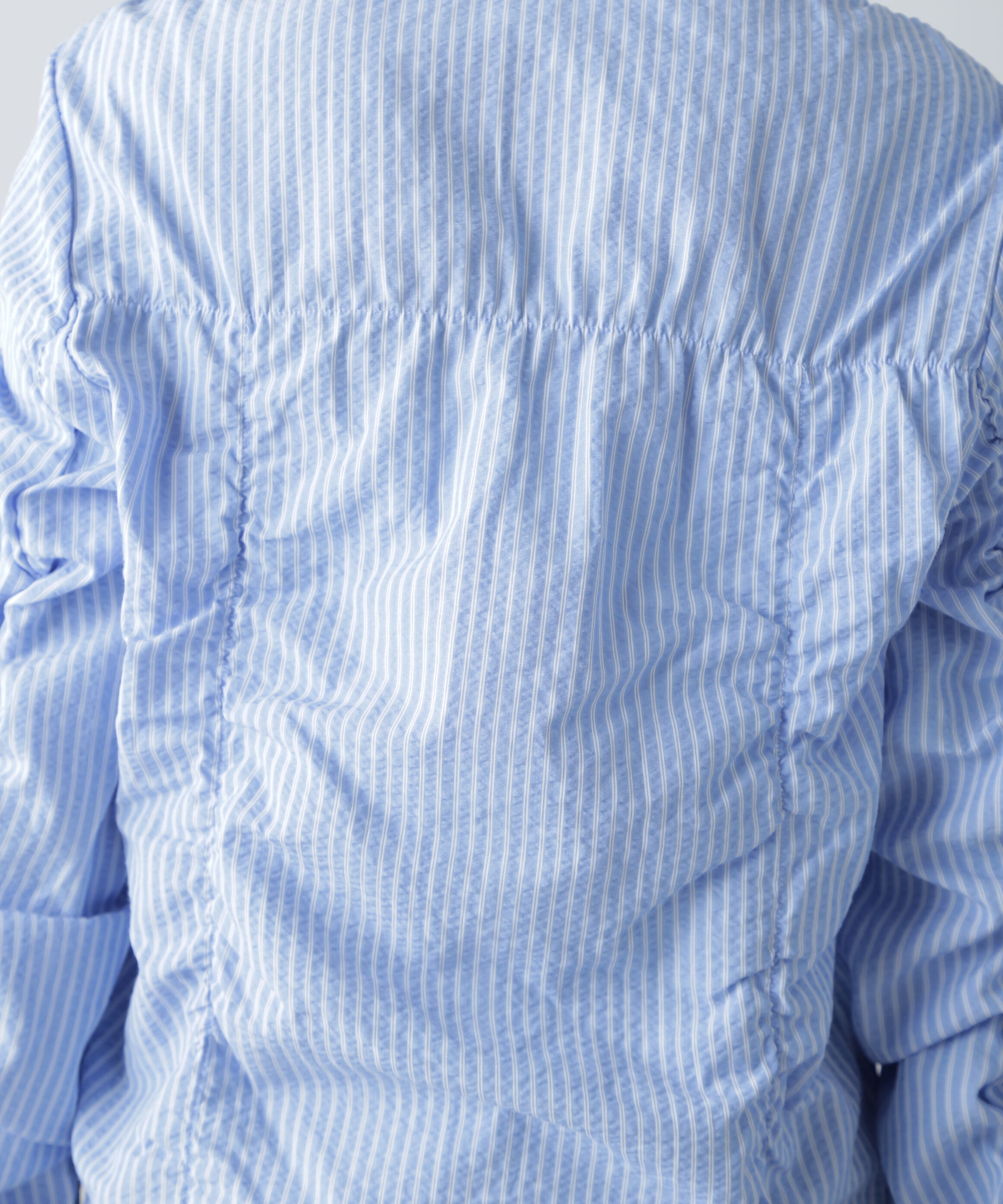  「シャーリングストライプシャツ」|シャツ・ブラウス|