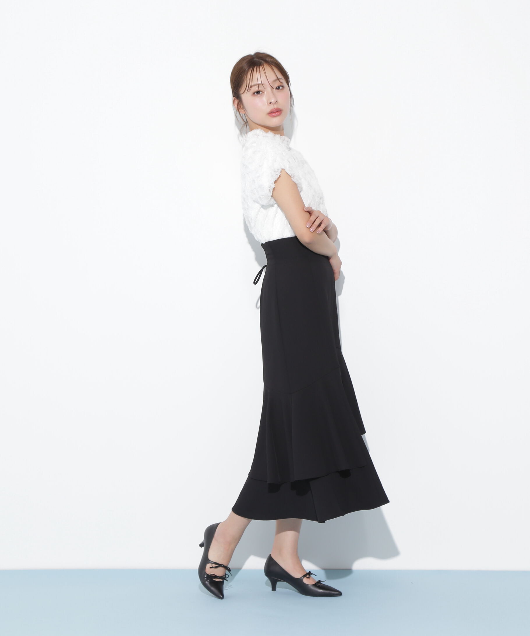  「アシメマーメイドスカート」|スカート|