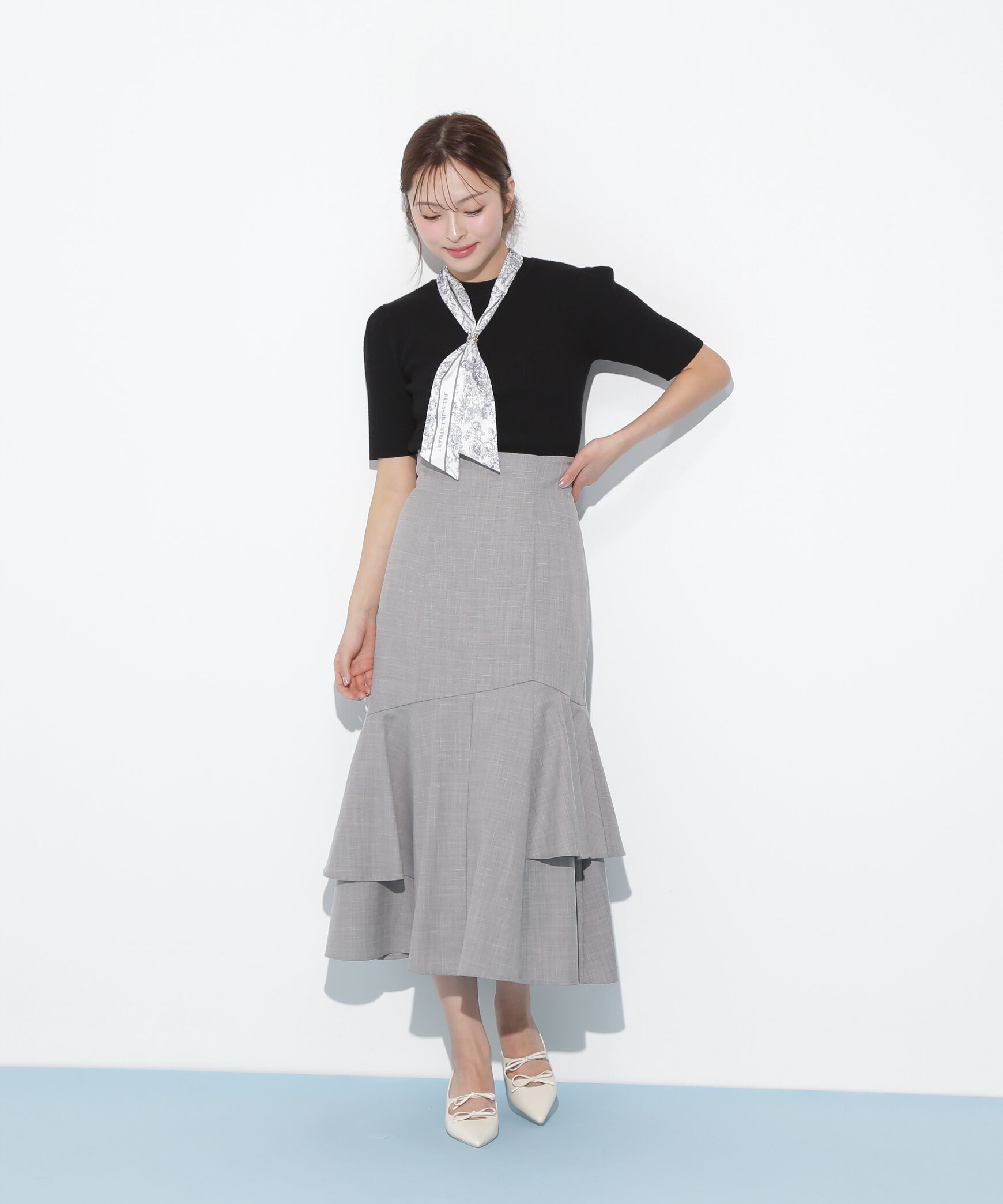  「アシメマーメイドスカート」|スカート|