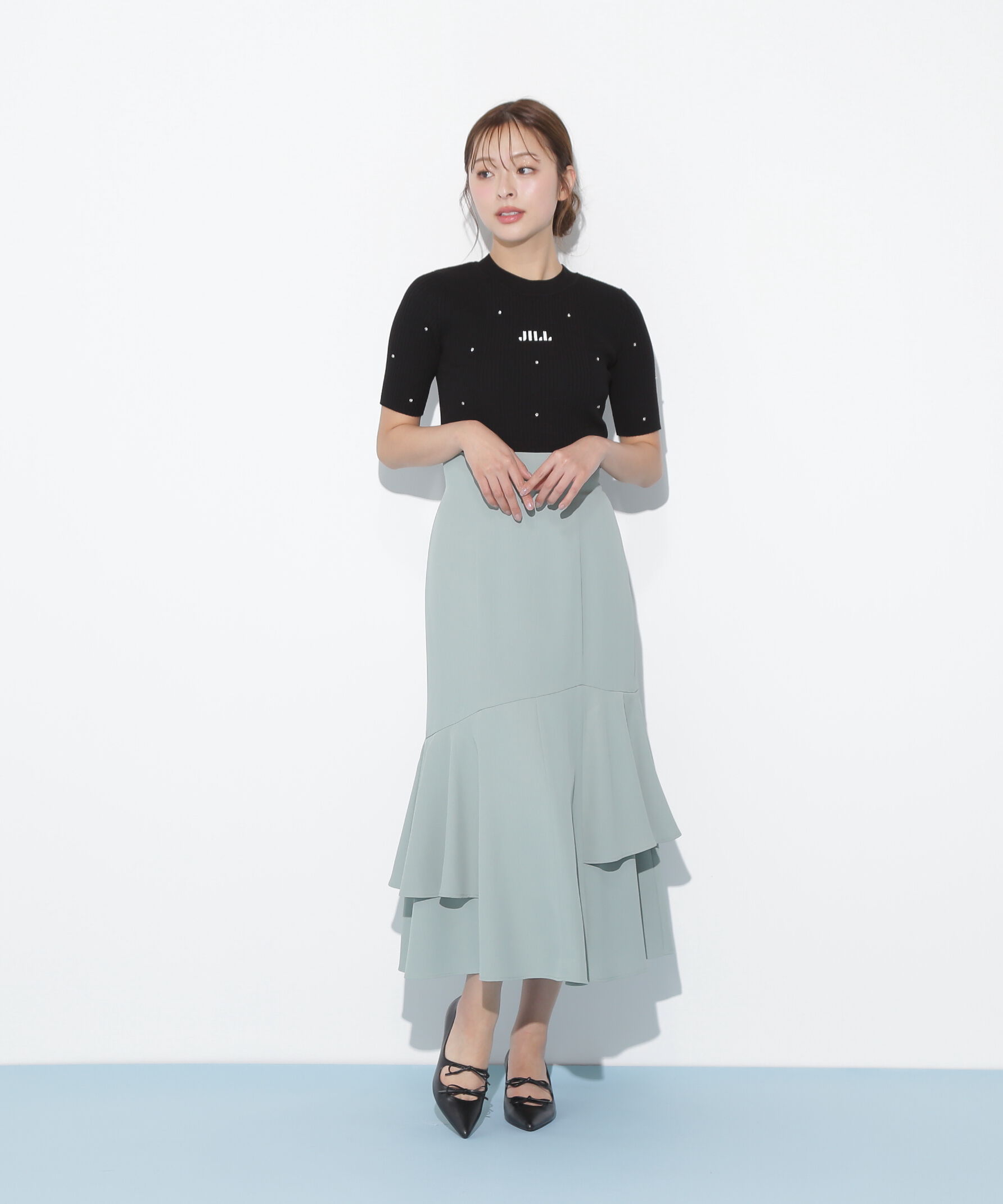  「アシメマーメイドスカート」|スカート|