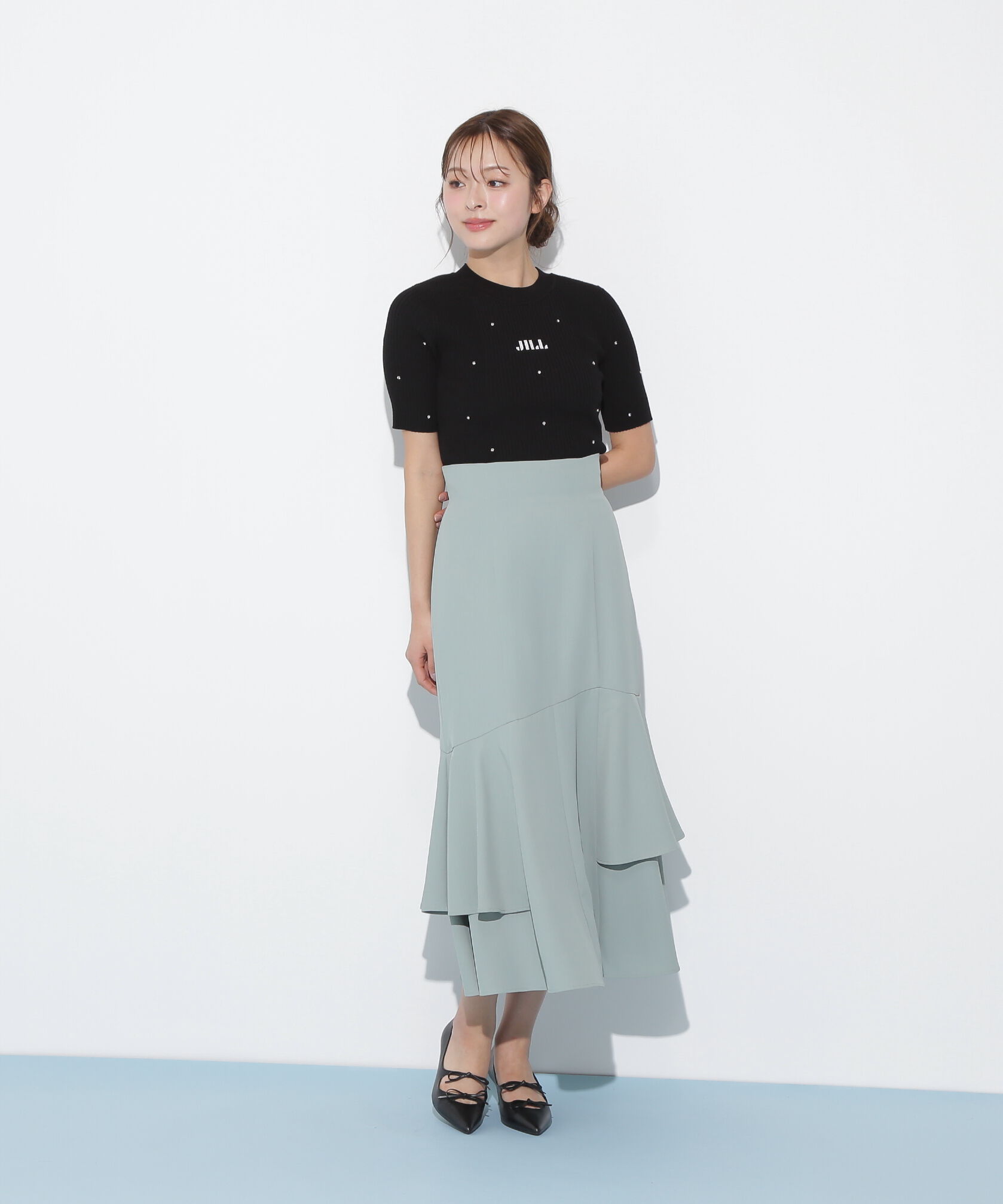  「アシメマーメイドスカート」|スカート|