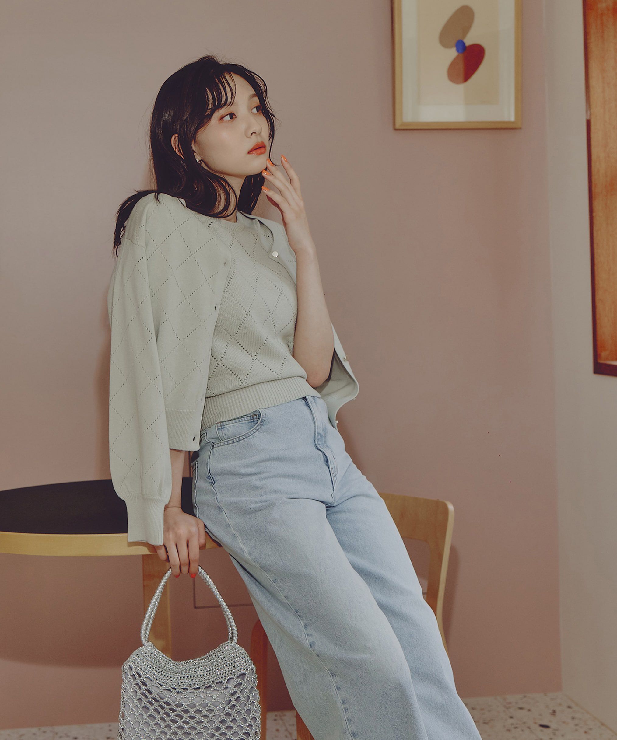 PROPORTION BODY DRESSING「ワイドデニムパンツ 新色カラー：ブルー」|その他|