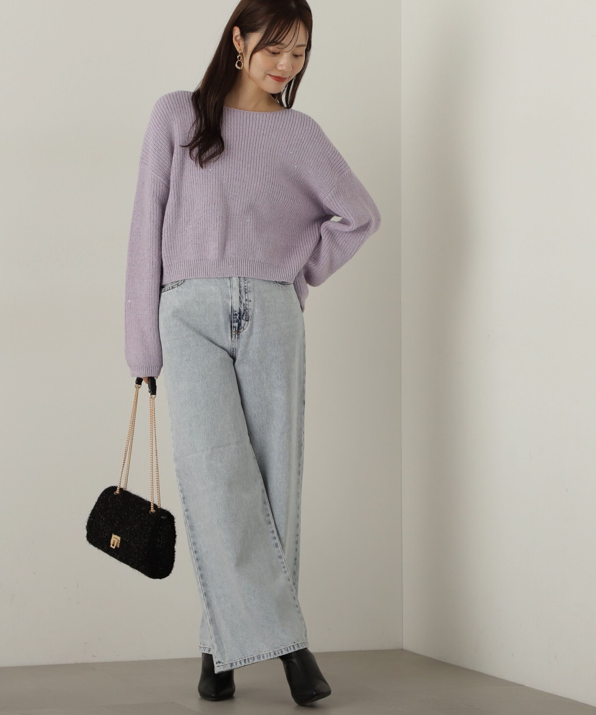 PROPORTION BODY DRESSING「ワイドデニムパンツ 新色カラー：ブルー」|その他|