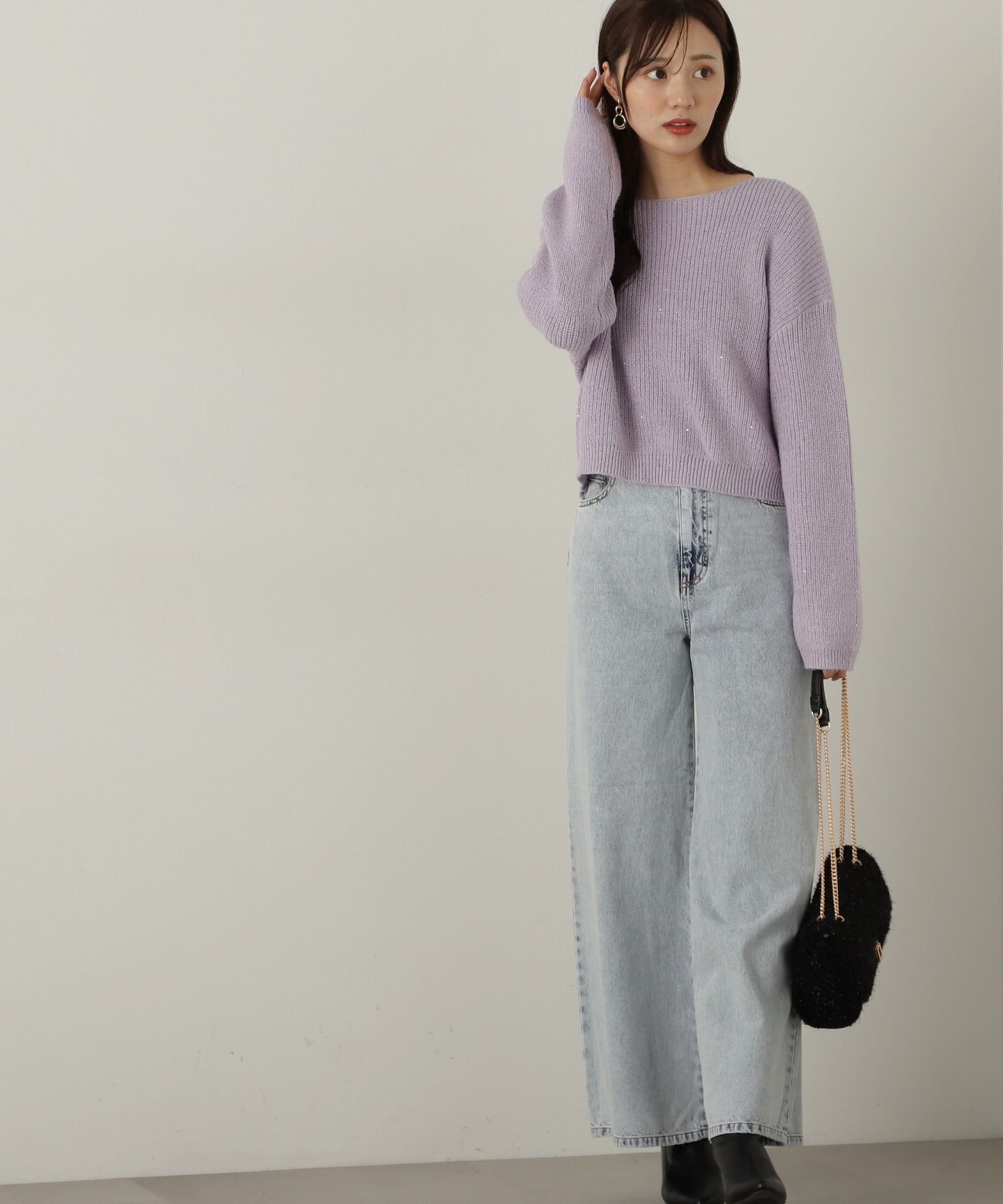 PROPORTION BODY DRESSING「ワイドデニムパンツ 新色カラー：ブルー」|その他|