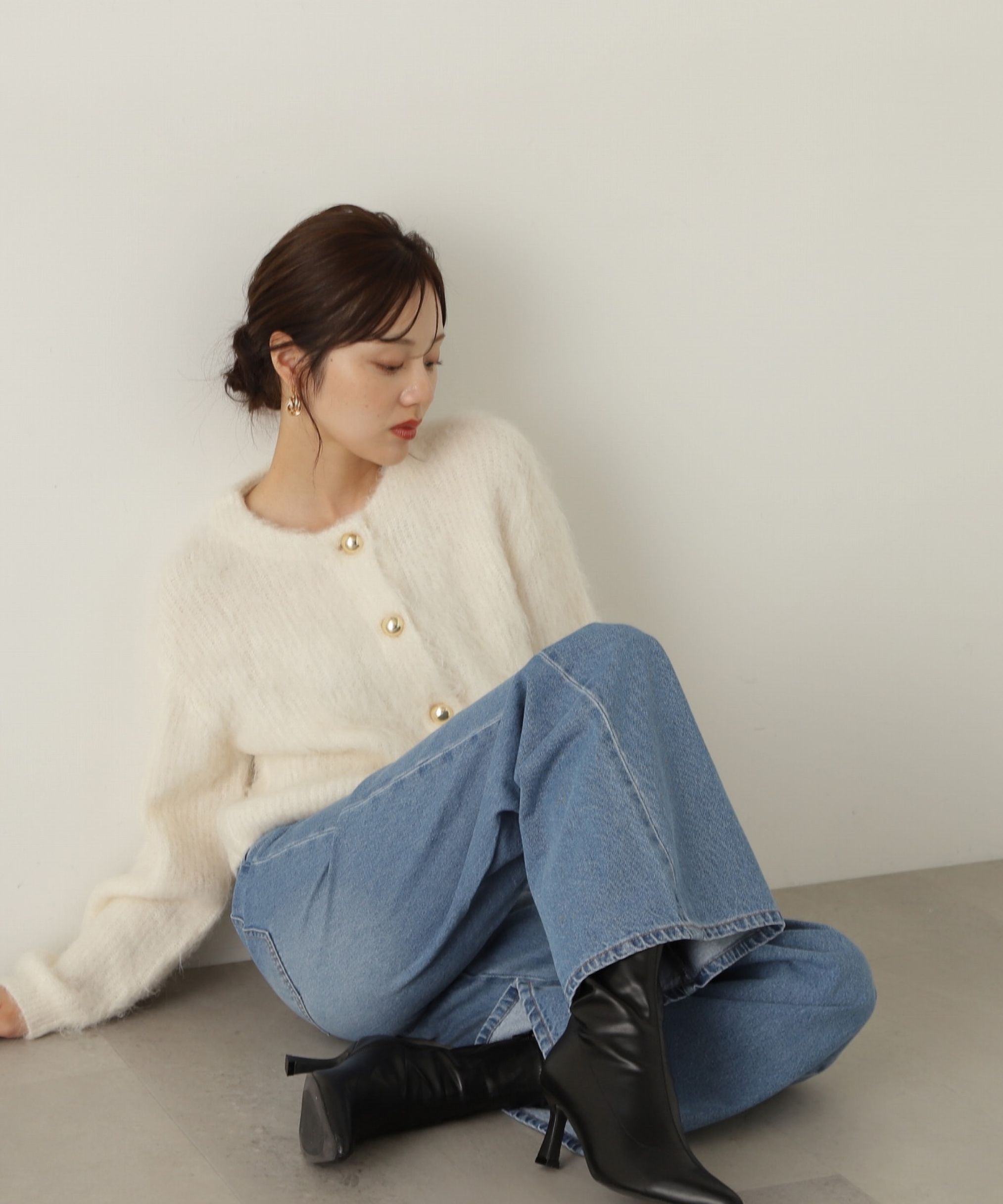 PROPORTION BODY DRESSING「ワイドデニムパンツ 新色カラー：ブルー」|その他|ブルー2