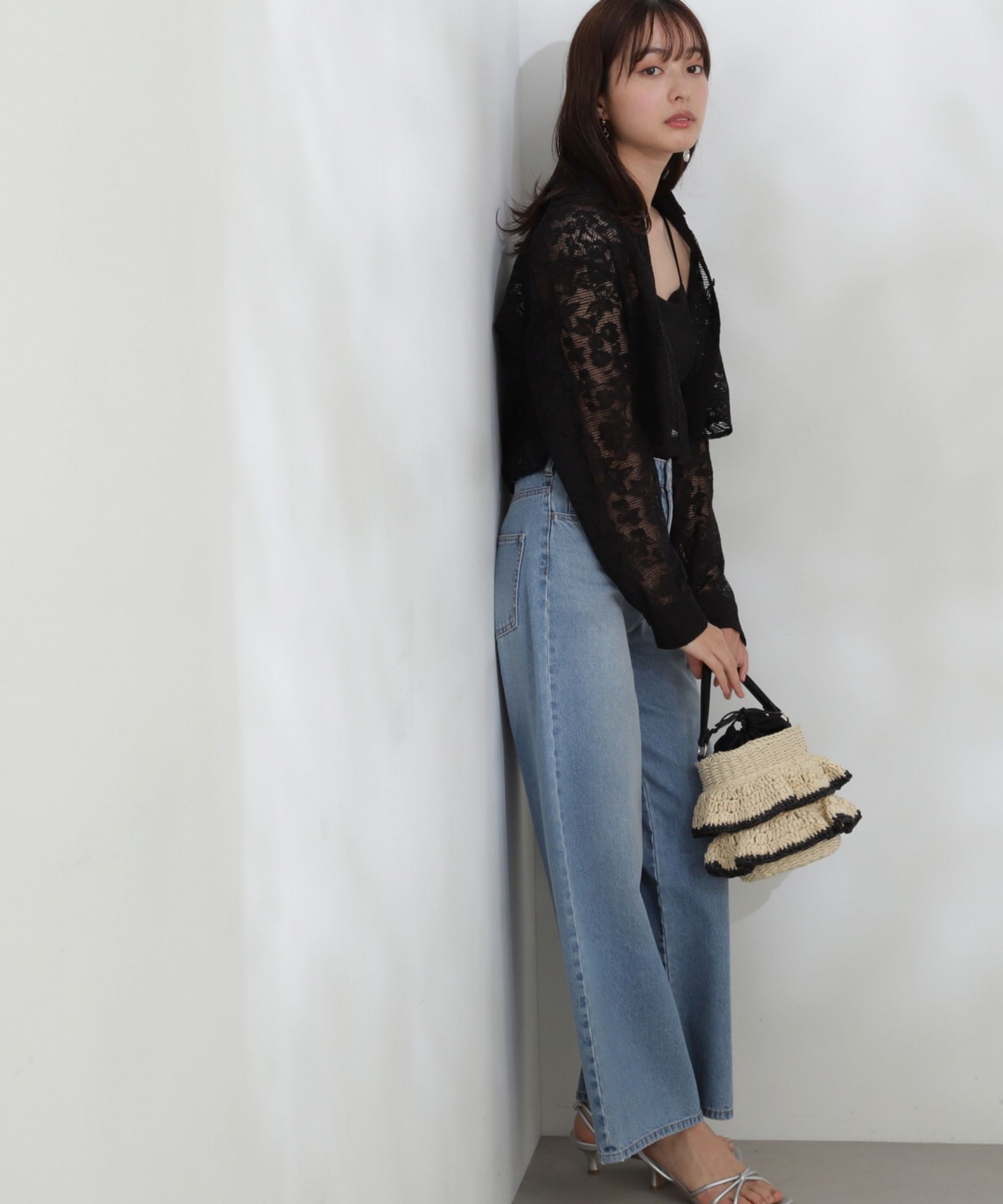 PROPORTION BODY DRESSING「ワイドデニムパンツ 新色カラー：ブルー」|その他|