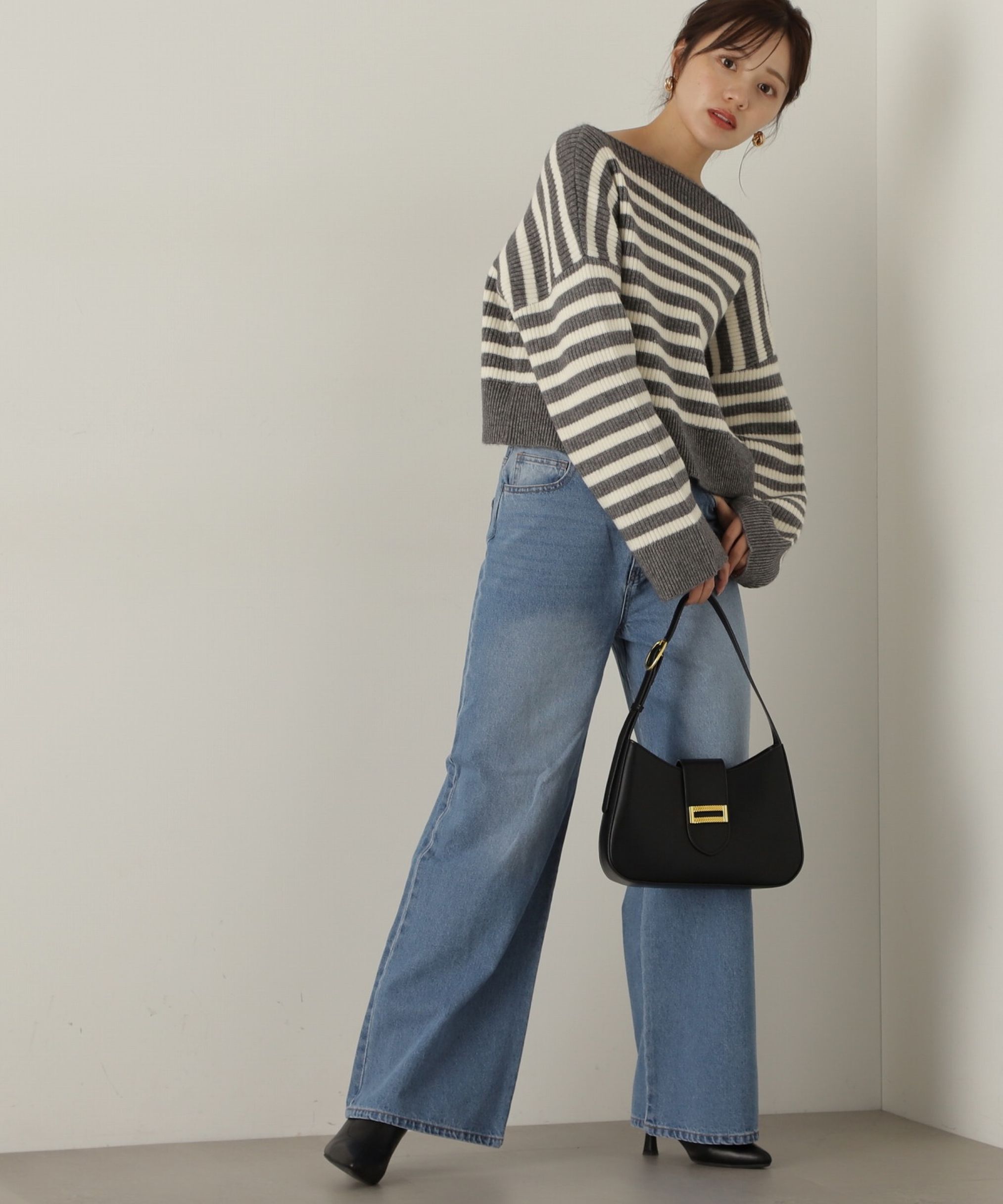 PROPORTION BODY DRESSING「ワイドデニムパンツ 新色カラー：ブルー」|その他|