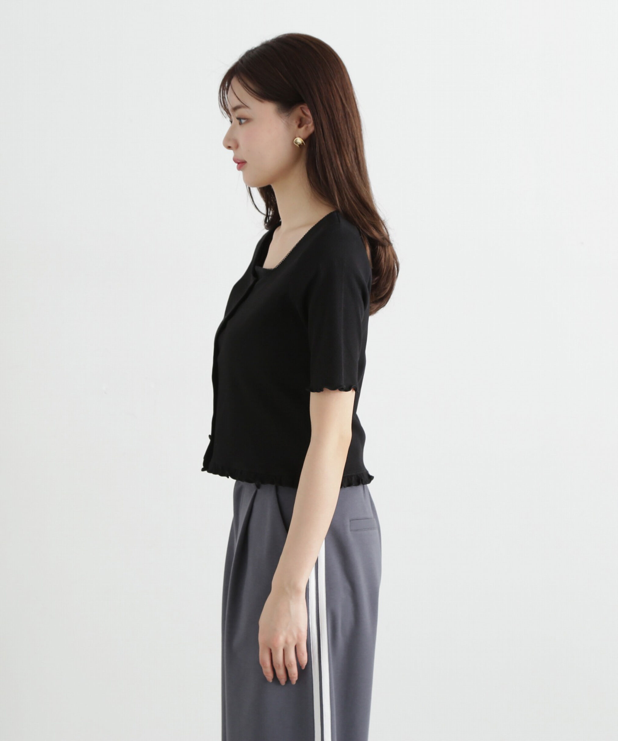 PROPORTION BODY DRESSING「テレコセットアップ」|Tシャツ・カットソー|