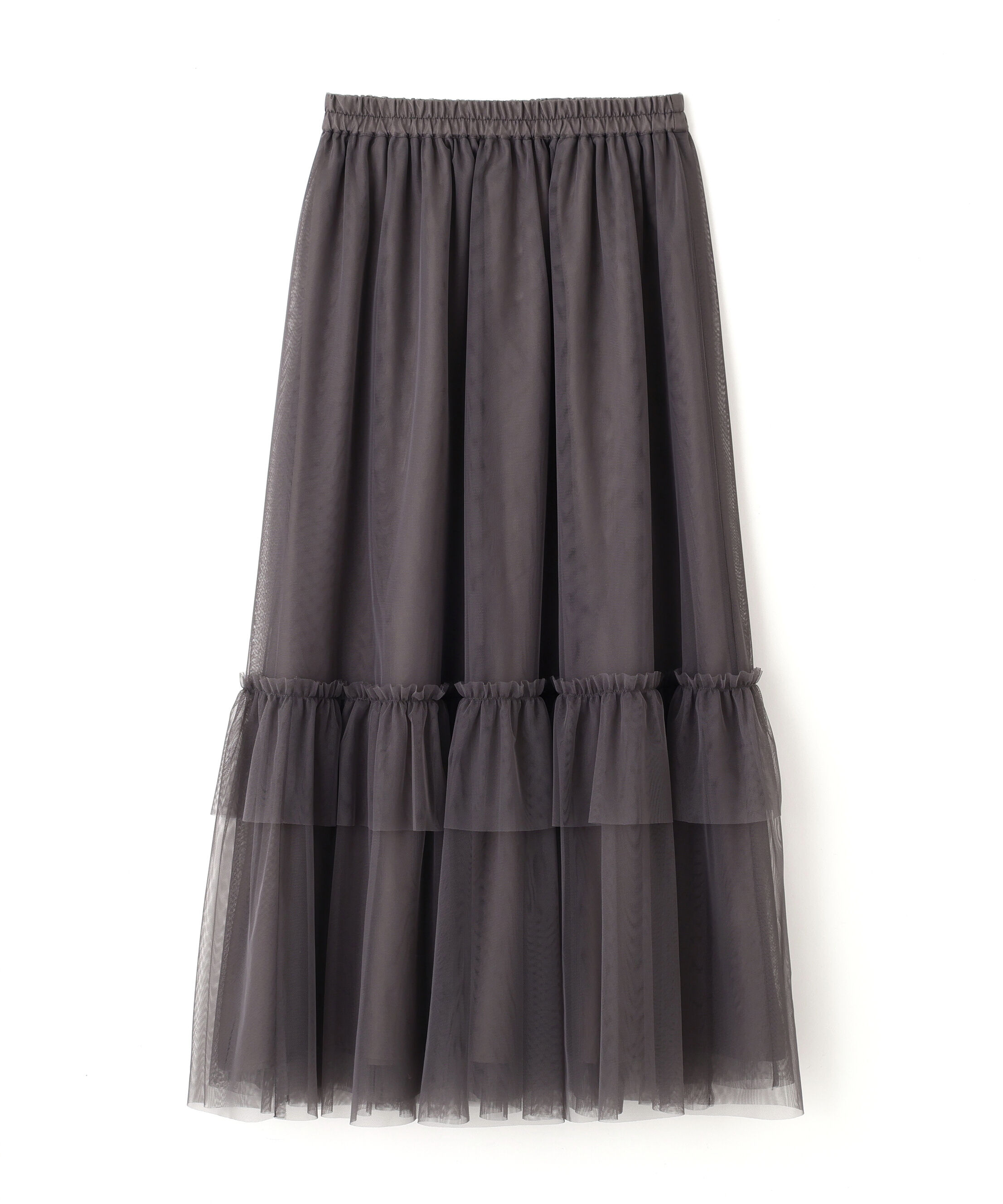 PROPORTION BODY DRESSING「チュールティアードスカート」|スカート|