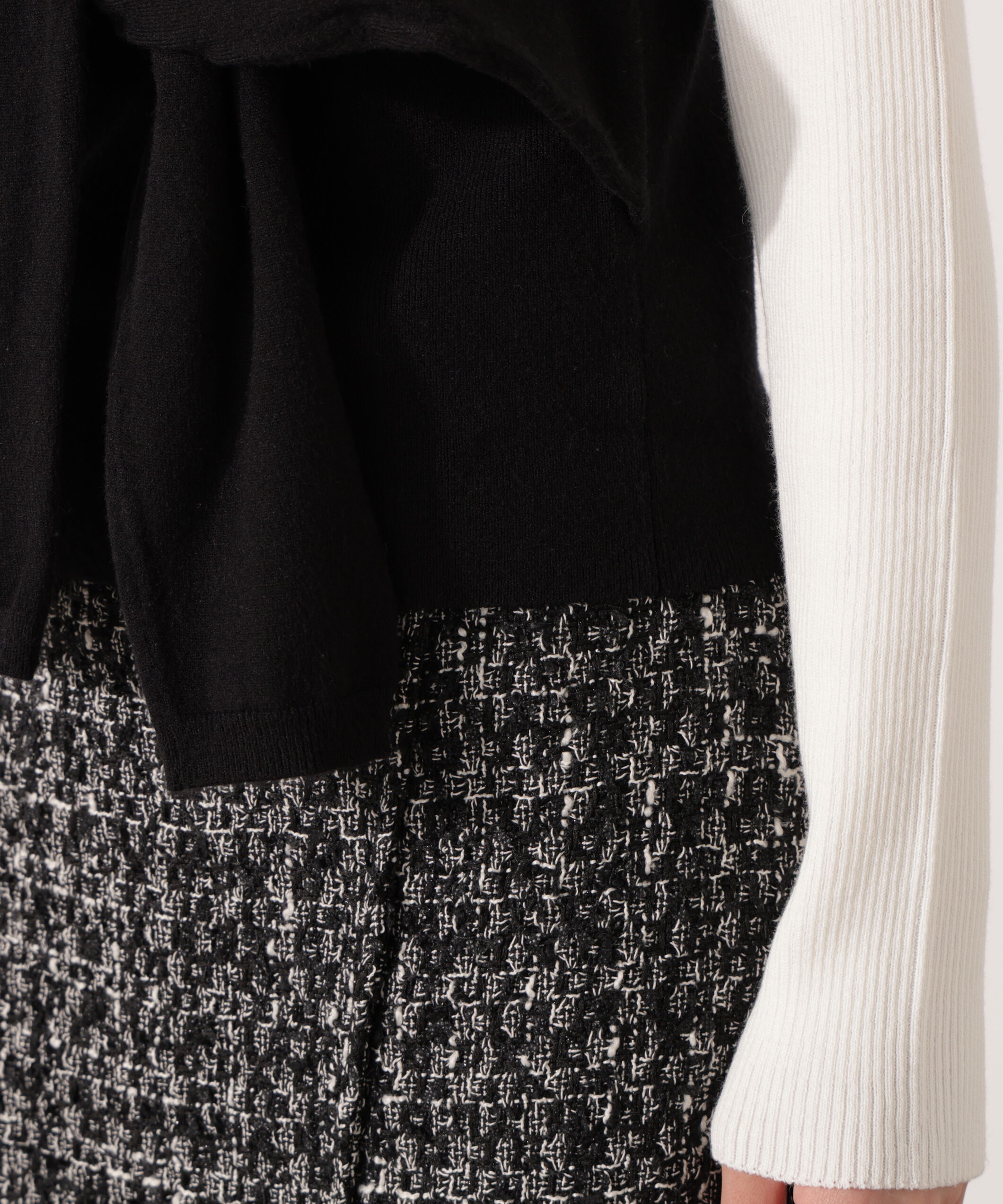 PROPORTION BODY DRESSING「レイヤード風ニット」|ニット・セーター|