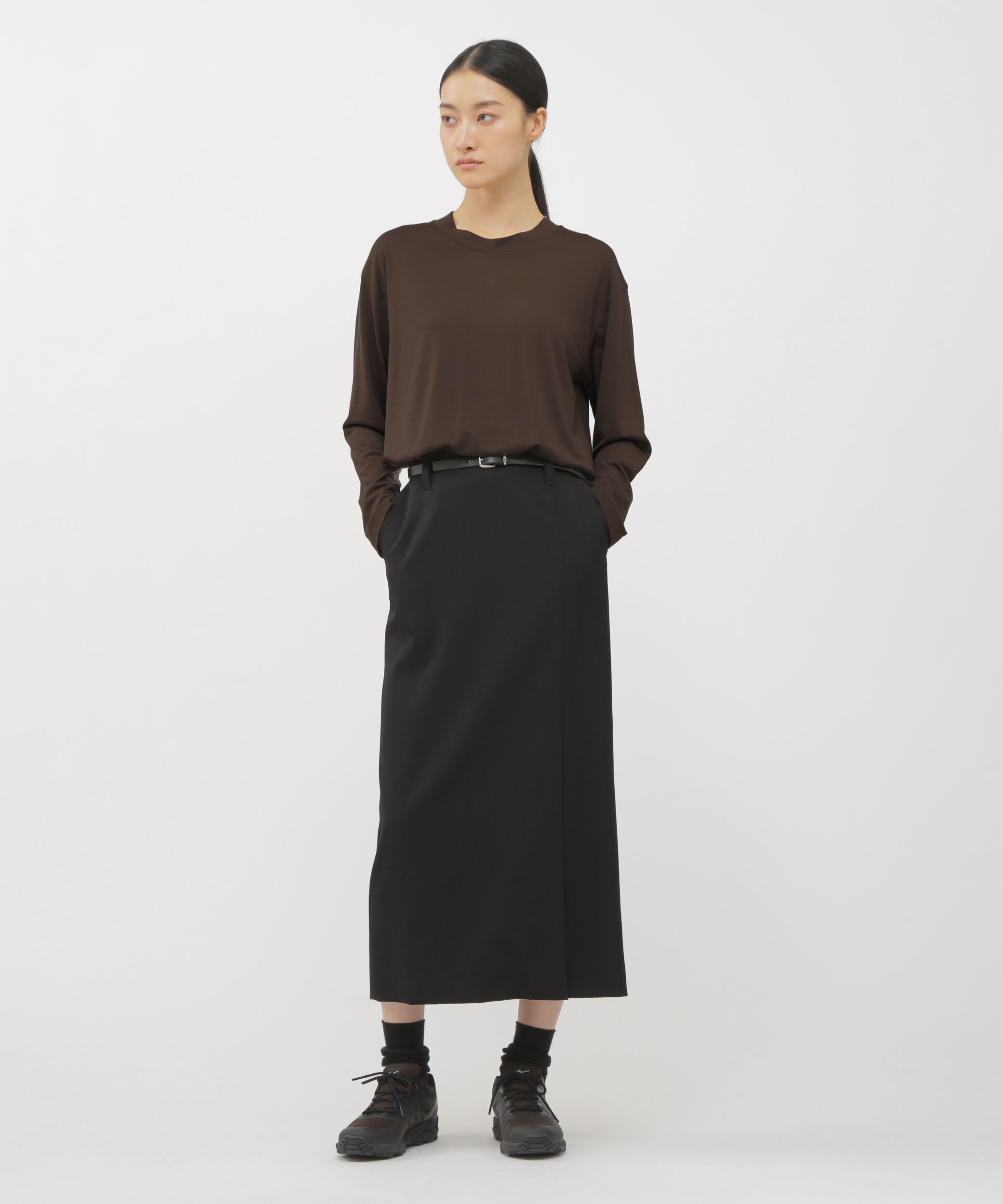  「SUPERFINE WOOL JERSEY TOP」|Tシャツ・カットソー|