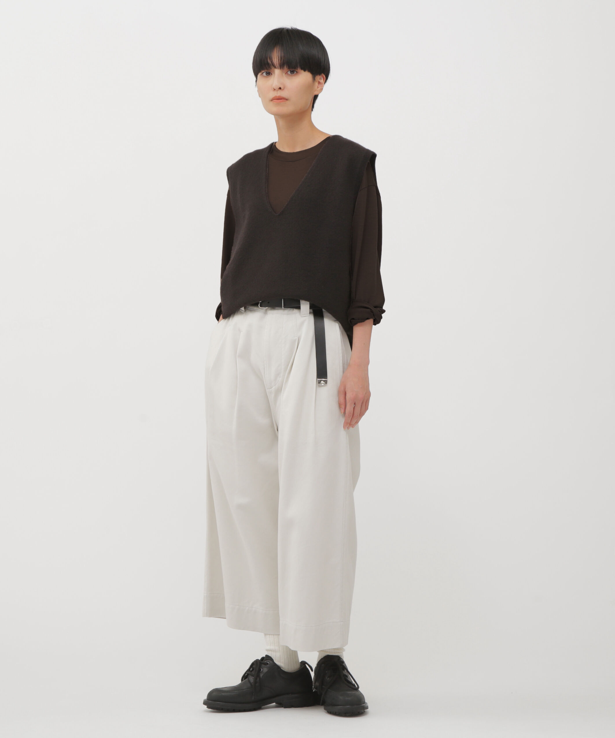 「SUPERFINE WOOL JERSEY TOP」|Tシャツ・カットソー|