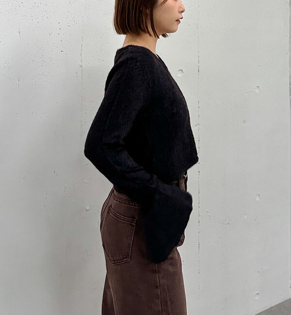 archives「カットフェザーカーディガン」|Tシャツ・カットソー|