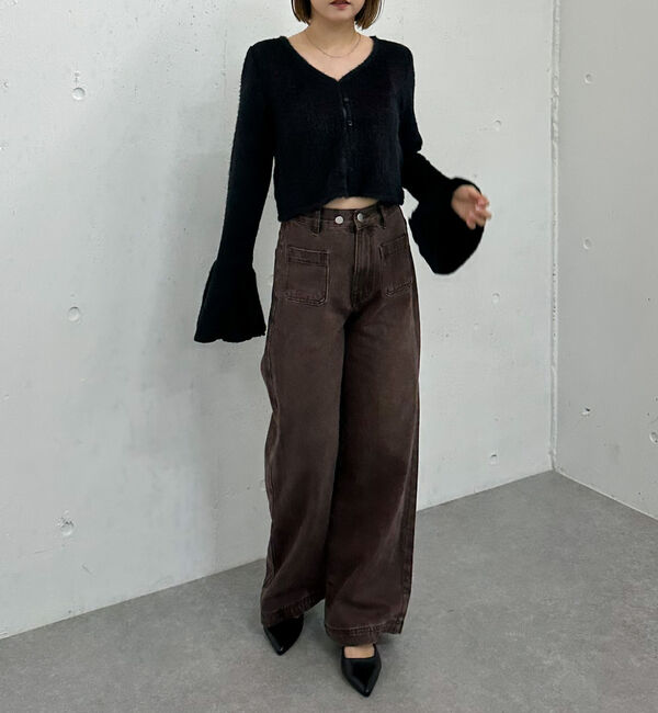 archives「カットフェザーカーディガン」|Tシャツ・カットソー|