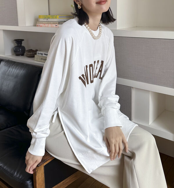 Doux archives「Ｓｉｄｅ　Ｚｉｐ　Ｌｏｇｏ　Ｓｗｅａｔ」|Tシャツ・カットソー|