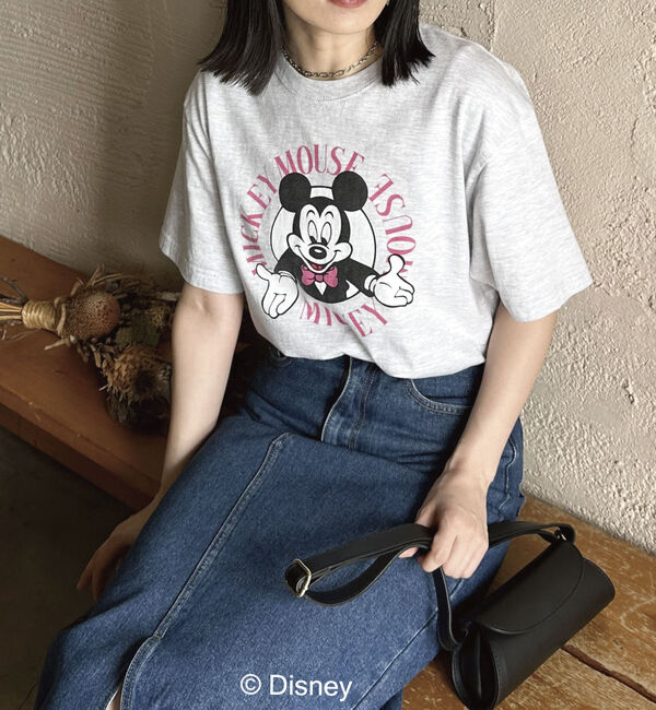 Doux archives「【ＧＯＯＤＲＯＣＫＳＰＥＥＤ】ＭＩＣＫＥＹ／Ｔｓｈｉｒｔ」|Tシャツ・カットソー|GRAY