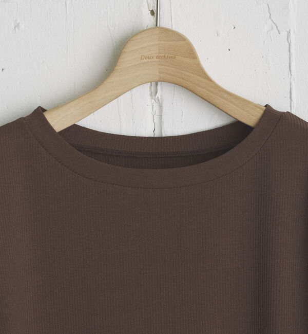Doux archives「シアーリブロンＴｅｅ」|Tシャツ・カットソー|