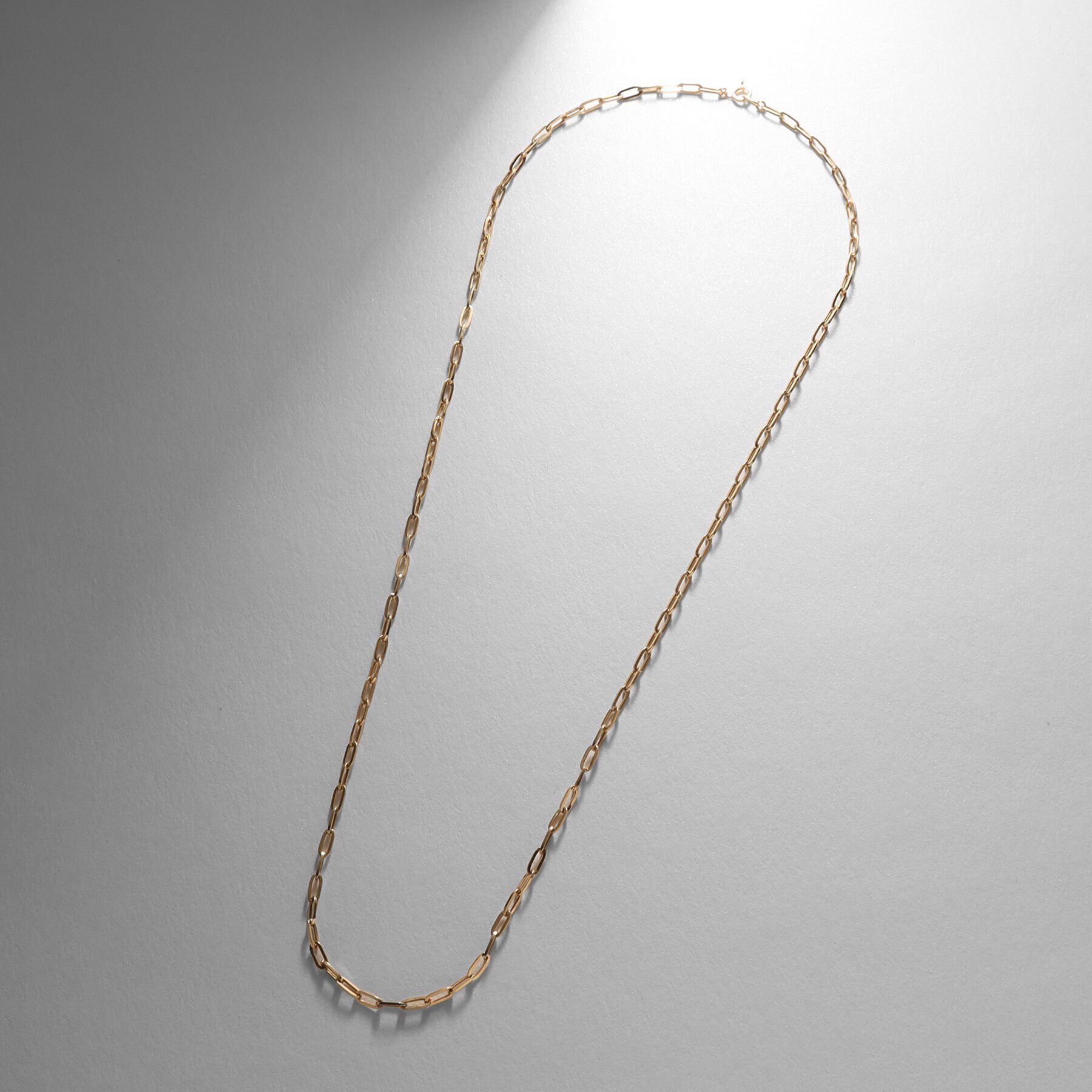 COCOSHNIK「K10中空プリムケーブル ネックレス（55cm）」|ネックレス|