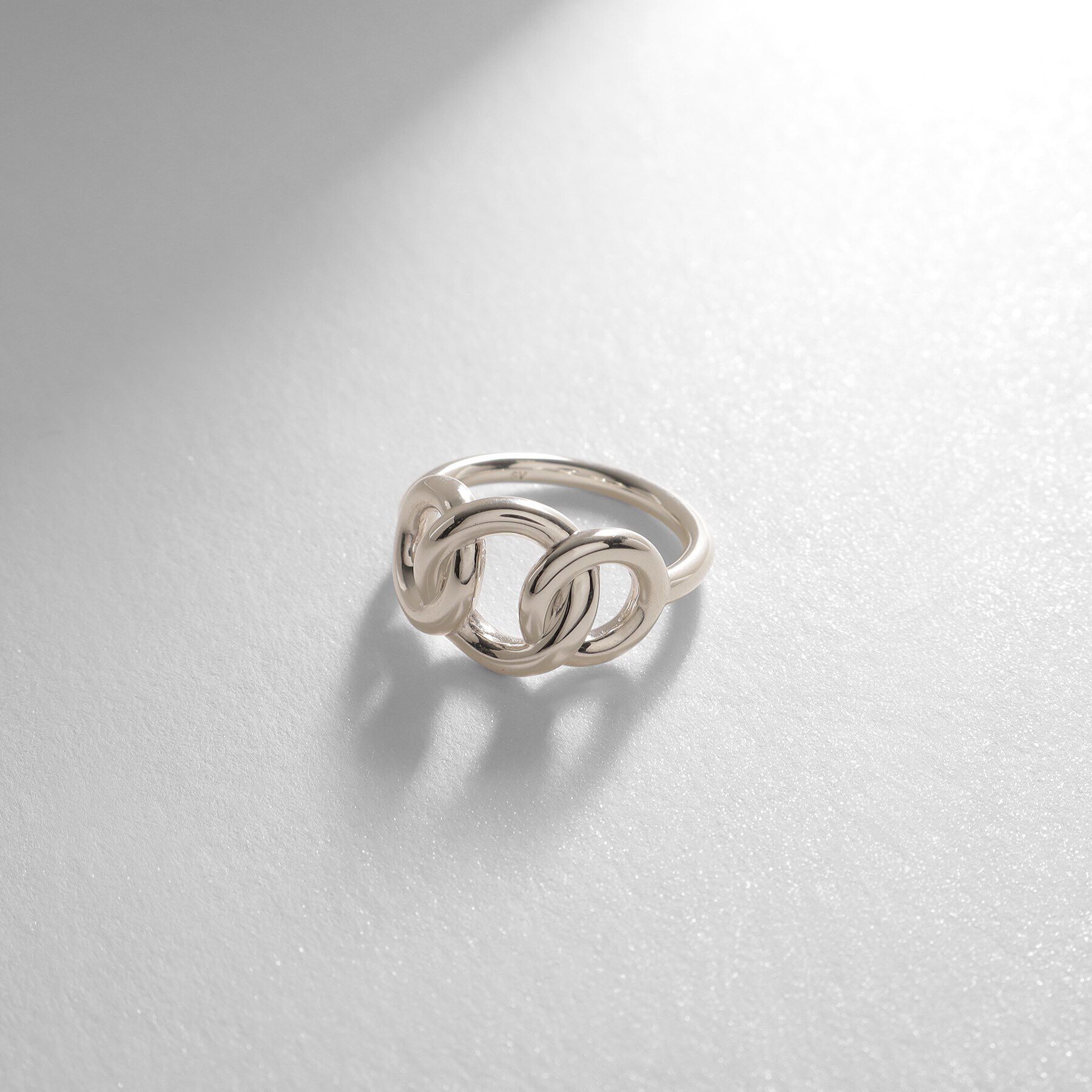 COCOSHNIK ONKITSCH「シルバー ラインリング トリプルサークル」|リング|