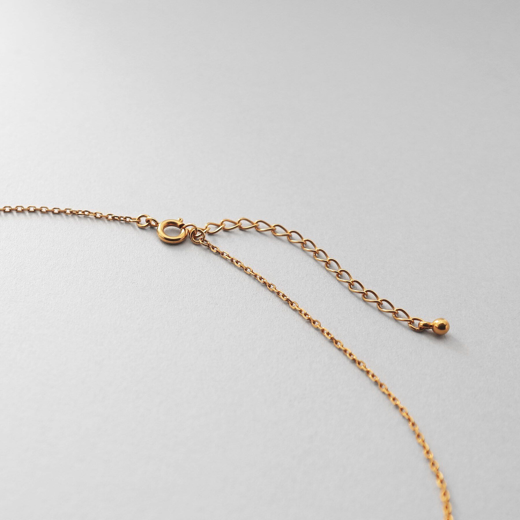 COCOSHNIK ONKITSCH「シルバー スクエアバーネックレス GP」|ネックレス|